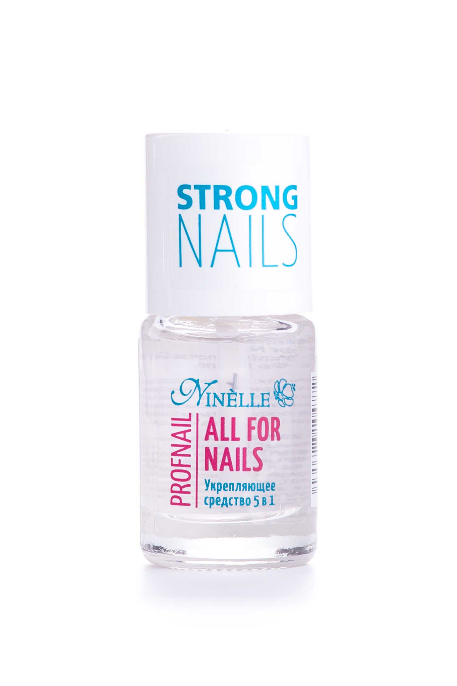 

Зміцнюючий засіб для нігтів Ninelle Profnail 5в1 All For Nails, 11мл