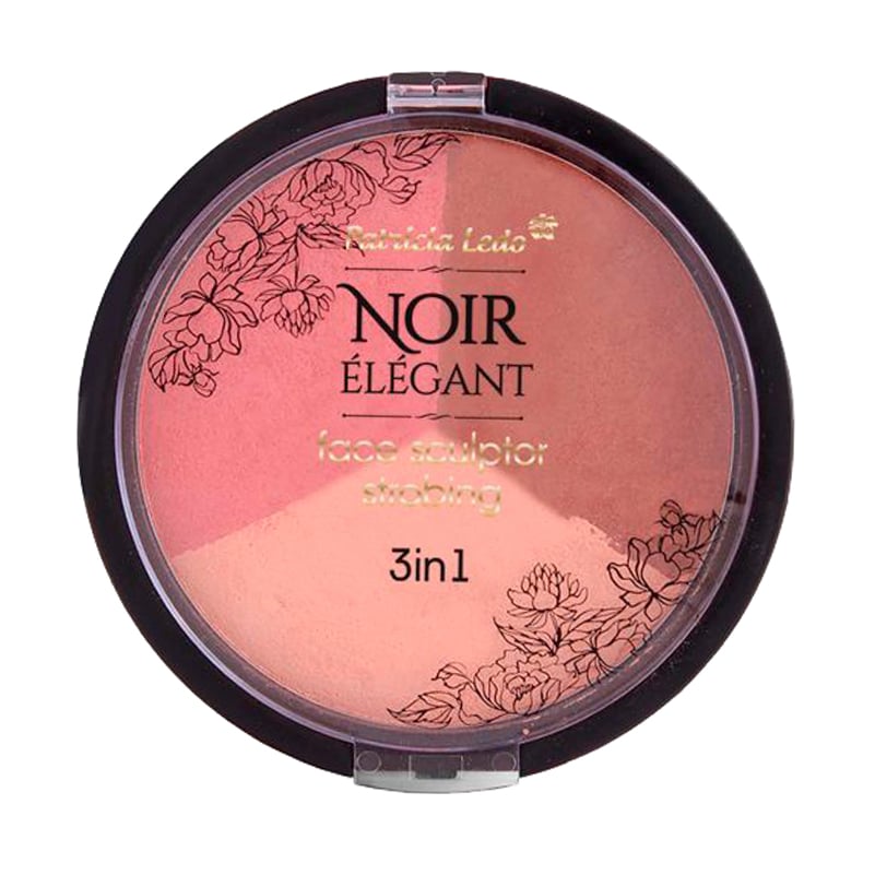 

Палітра для обличчя PatriciaLedo noir elegant Скульптор 3в1 тон 01, 10г