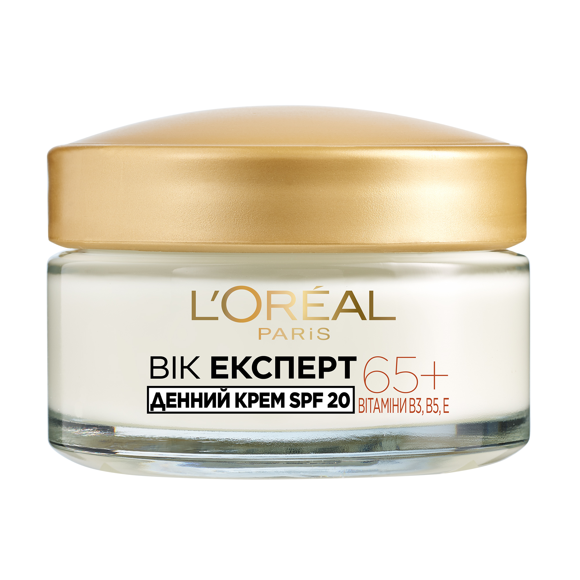 

Денний крем для обличчя L'Oreal Paris Вік експерт, проти зморщок, 65+, 50 мл