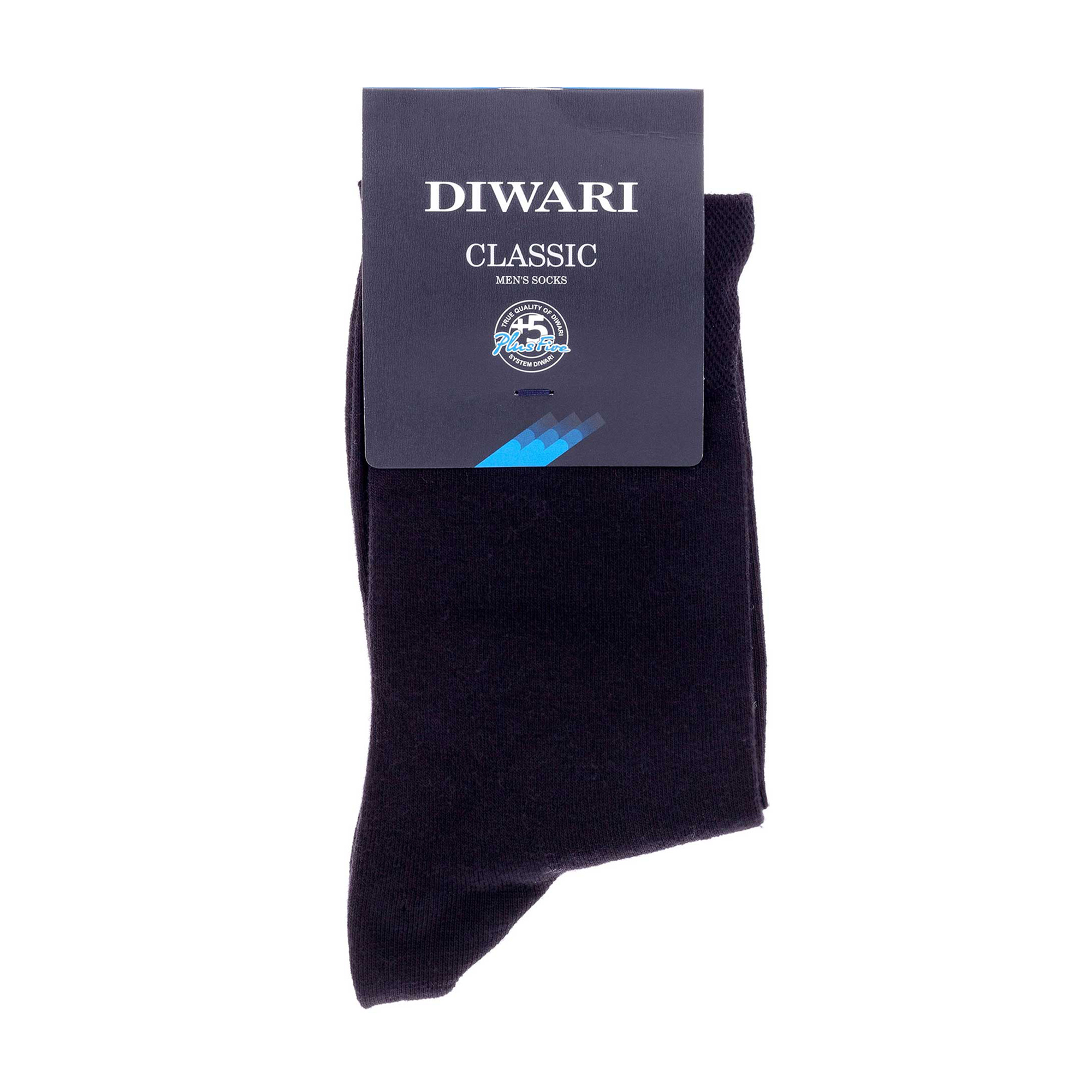 

Шкарпетки чоловічі Diwari Classic 5С-08СП 000 класичні, чорні, розмір 25