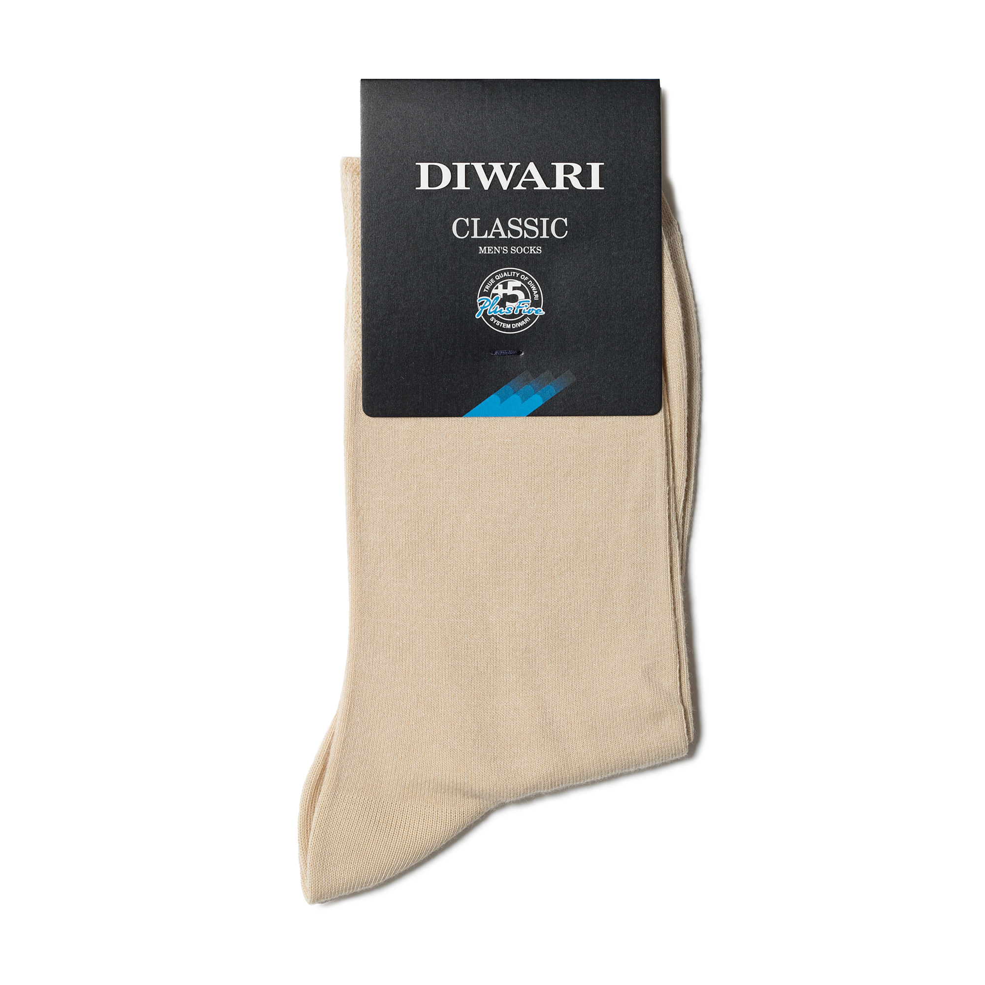 

Шкарпетки чоловічі Diwari Classic 5С-08СП 000 класичні, бежеві, розмір 29
