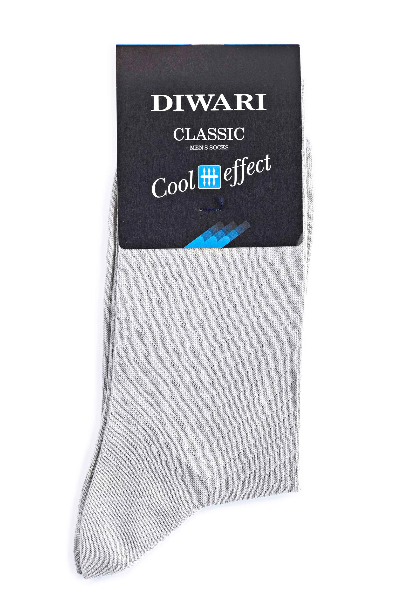 

Шкарпетки чоловічі Diwari CLASSIC COOL EFFECT 7C-23CП 010 сiрий р.29