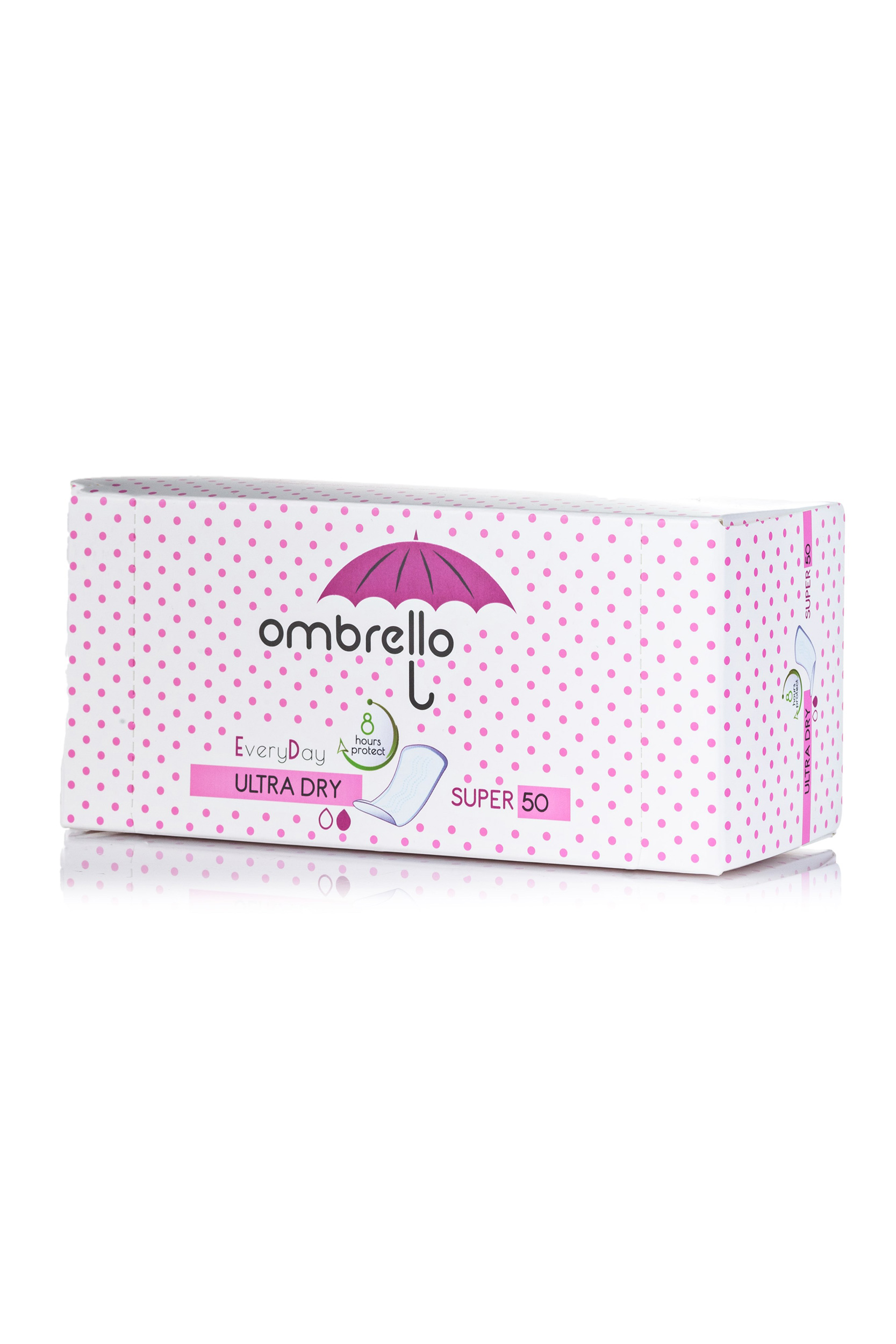 

Прокладки щоденні Ombrello Ultra Dry, 50 шт