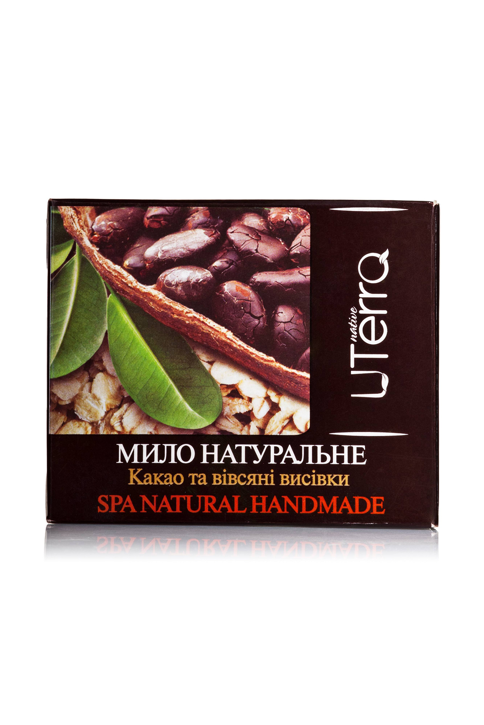 

UTerra Native натуральне мило Какао та вівсяні висівки 100 гр