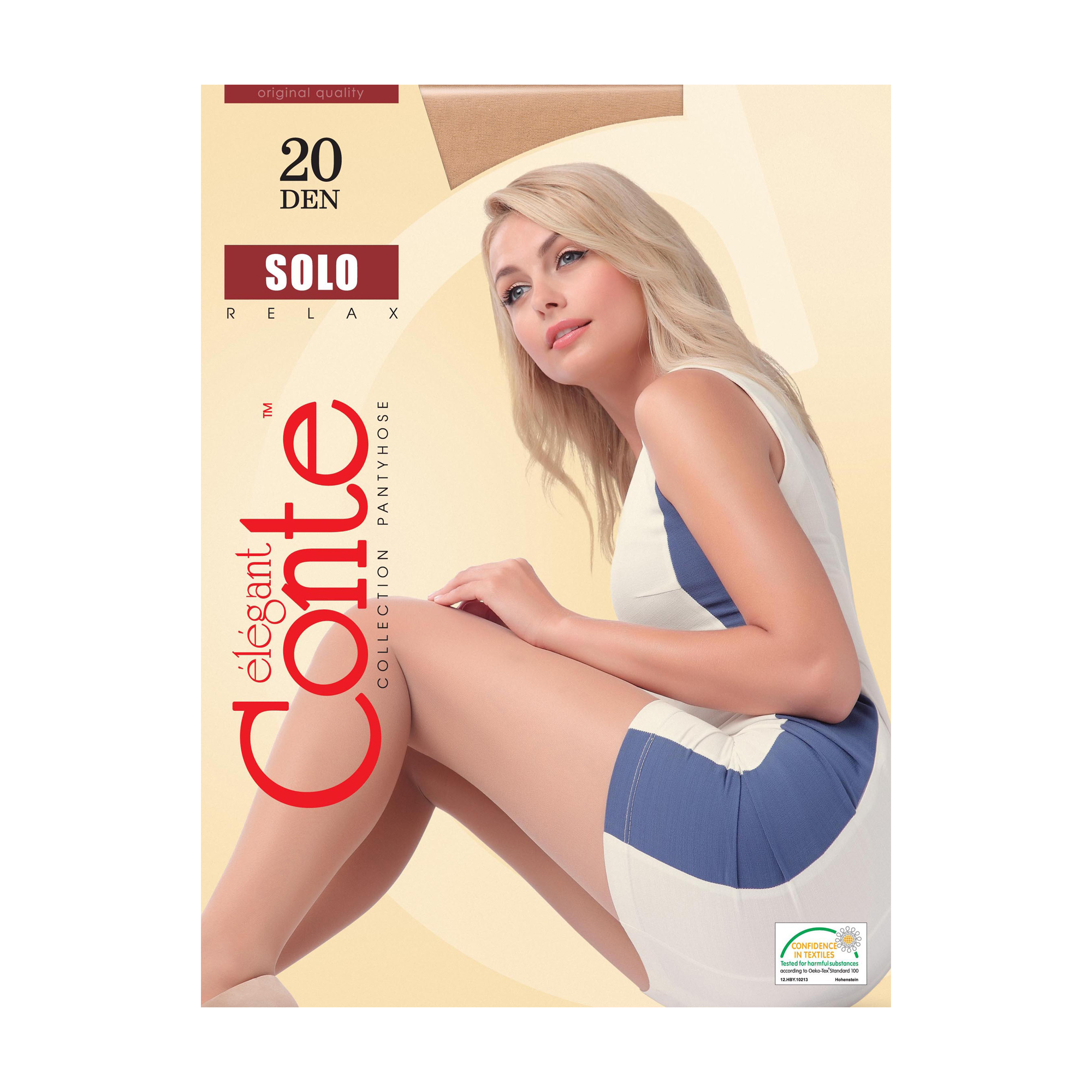 

Колготки Жіночі Conte Elegant SOLO 8С-39СП 20 ДЕН Grafit р.4