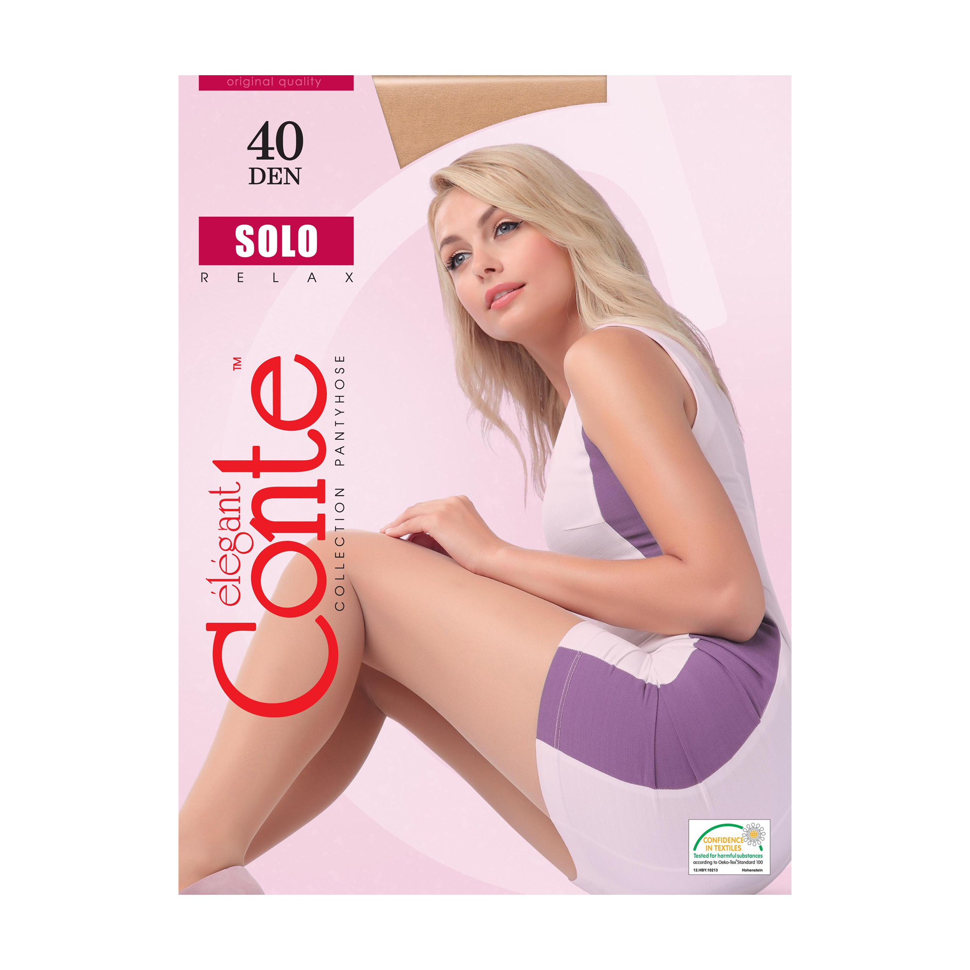 

Колготки жіночі Conte elegant Solo з шортиками, 40 DEN, Grafit, розмір 6