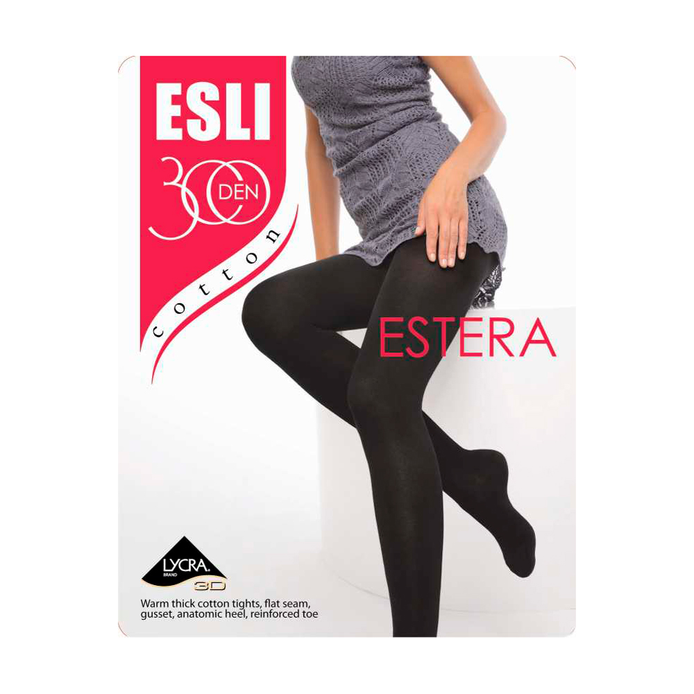 

Колготки Жіночі Conte Elegant ESLI ESTERA 14С-65СПЕ 300 ДЕН Nero р.3