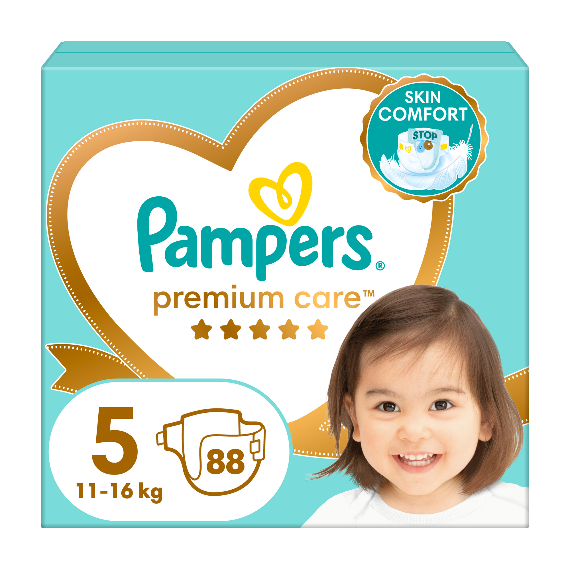 

Уцінка! Підгузки Pampers Premium Care розмір 5 (11-16 кг), 88 шт