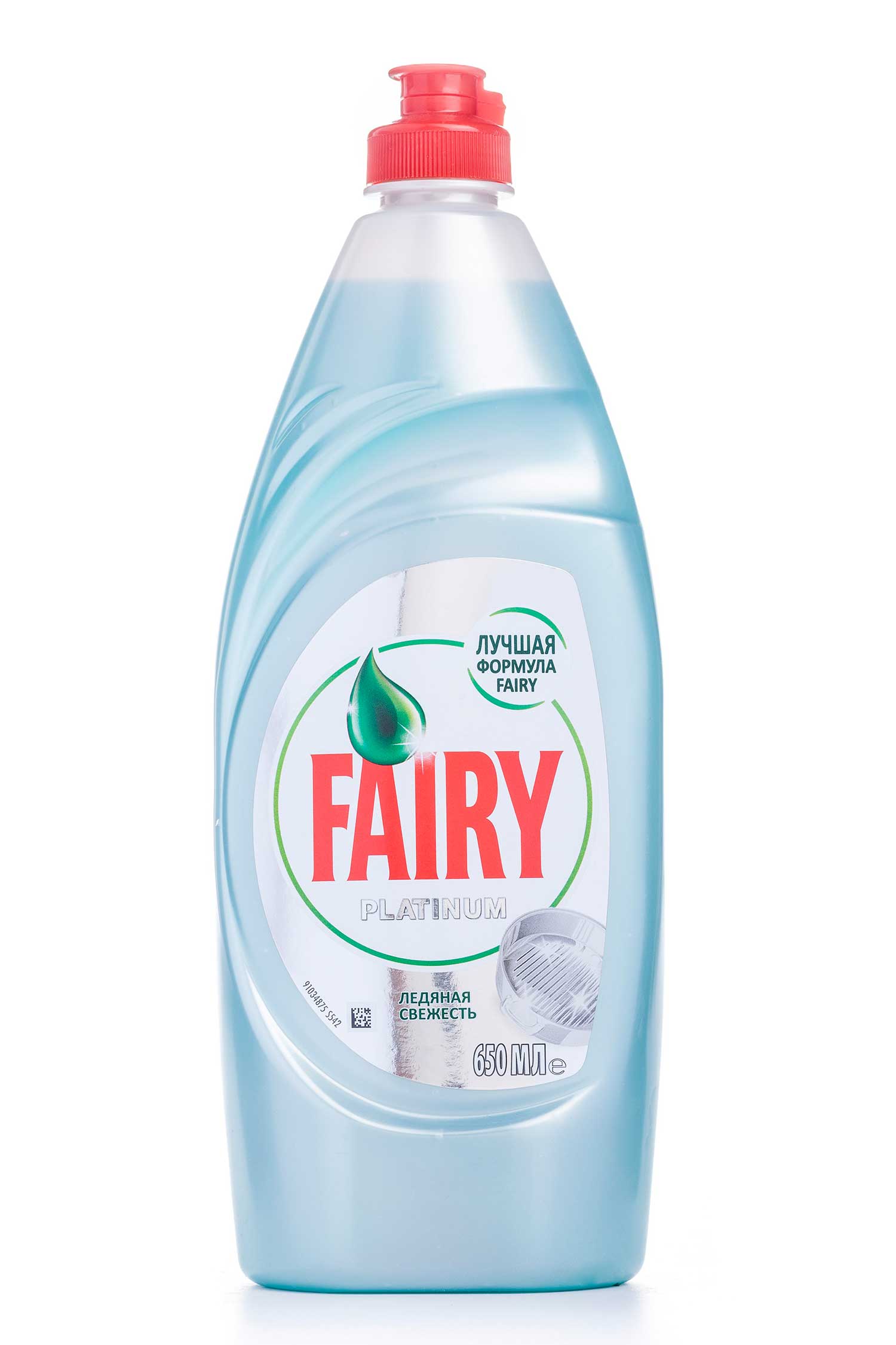 

Засіб для миття посуду FAIRY Platinum Крижана Свіжість, 650мл