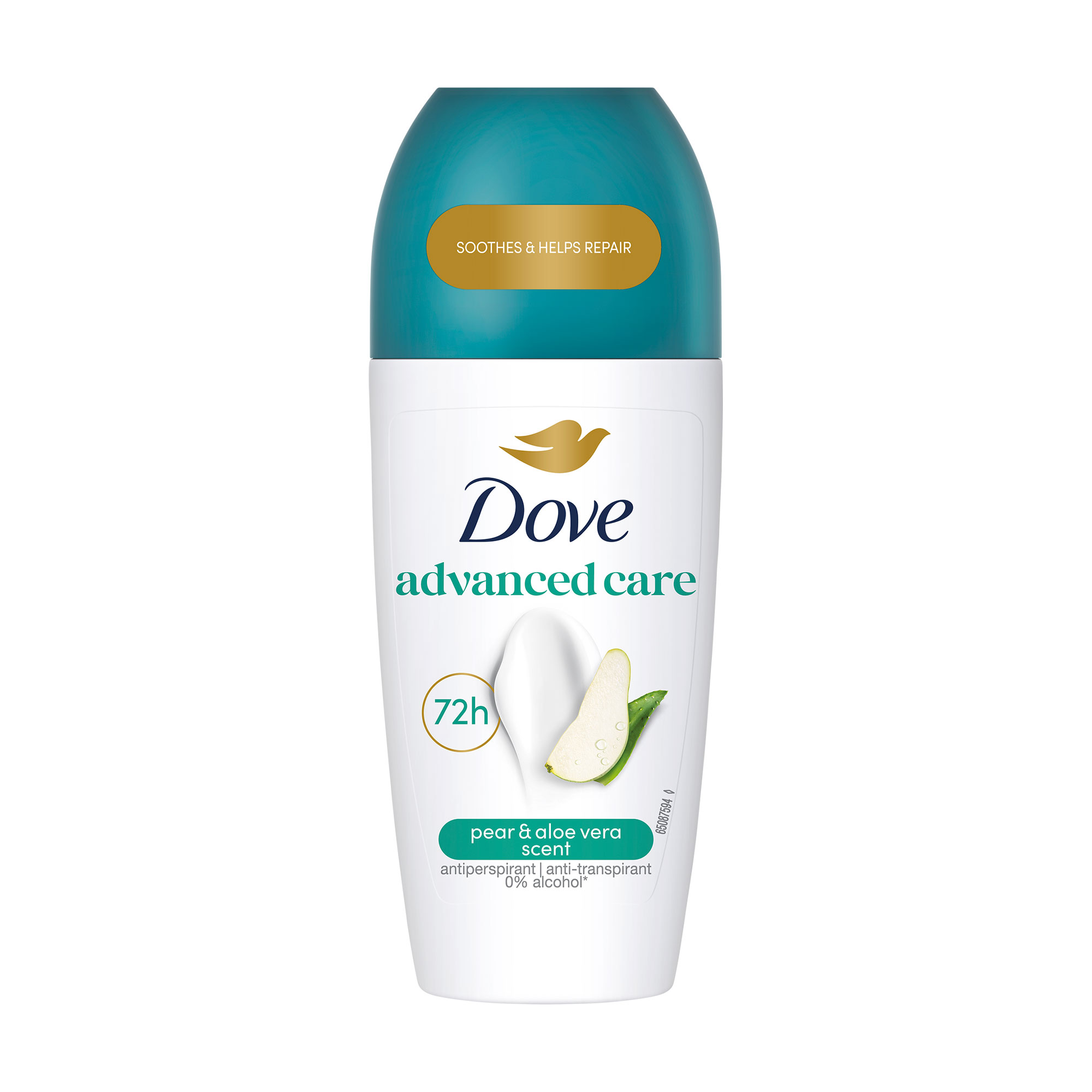Кульковий антиперспірант Dove Advanced Care Pear & Aloe Vera 72H з ароматом груші й алое вера, 50 мл