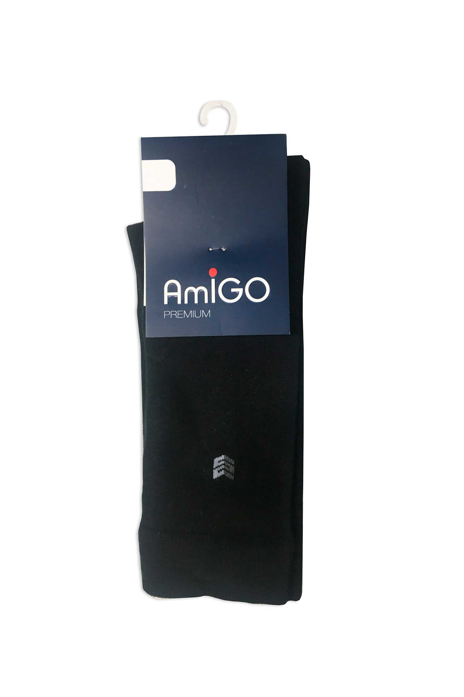 

Шкарпетки чоловiчi AmiGO класичнi з малюнком чорний р. 25