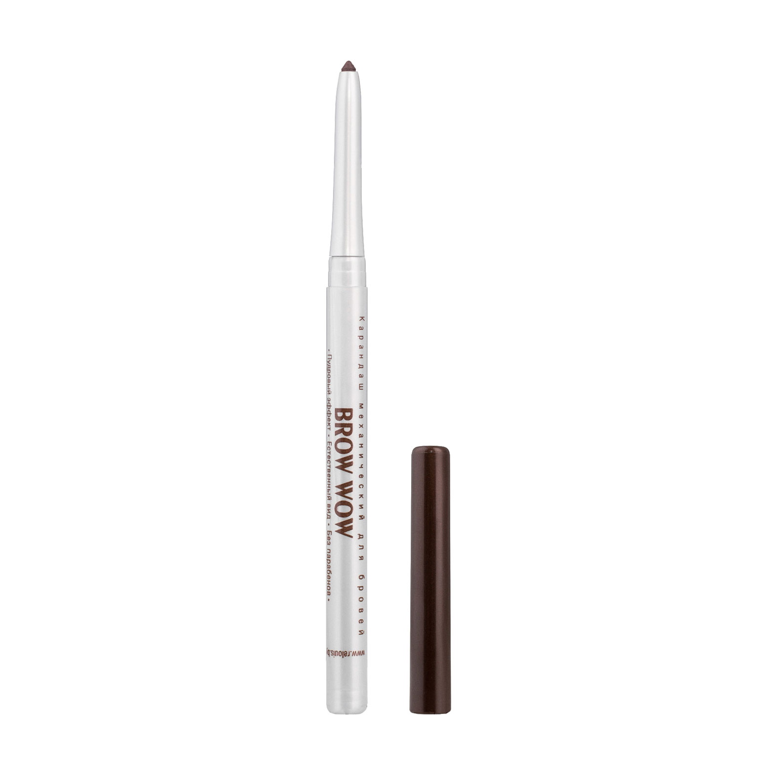 

Олівець механічний для брів Relouis Relouis Brow Wow 04 Soft brown, 5 г