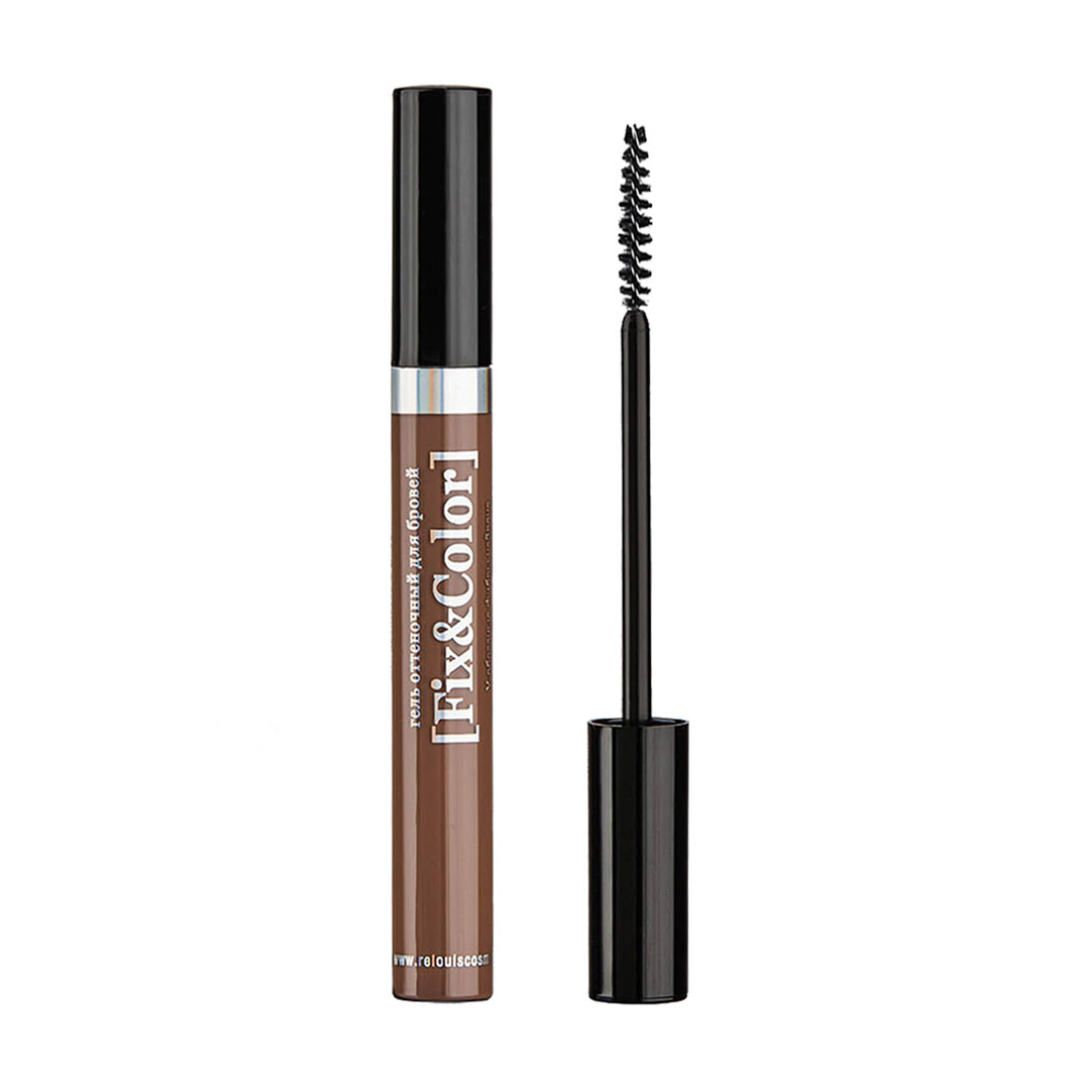 

Відтіночний гель для брів Relouis Fix and Color Eyebrow Gel 01, 7.5 г