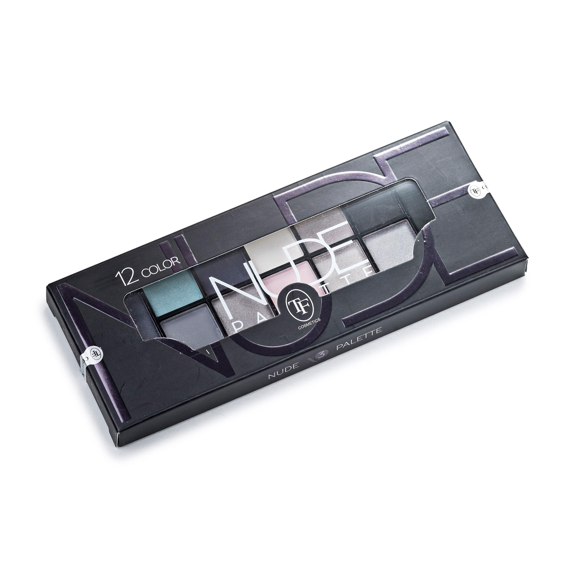 

Палетка тіней для повік TF Nude Palette 12 відтінків, 03, 18 г