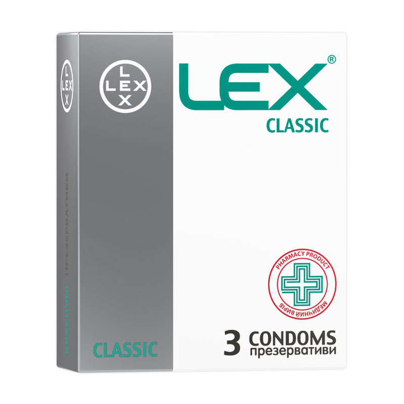 

Презервативи LEX Classic, 3 шт
