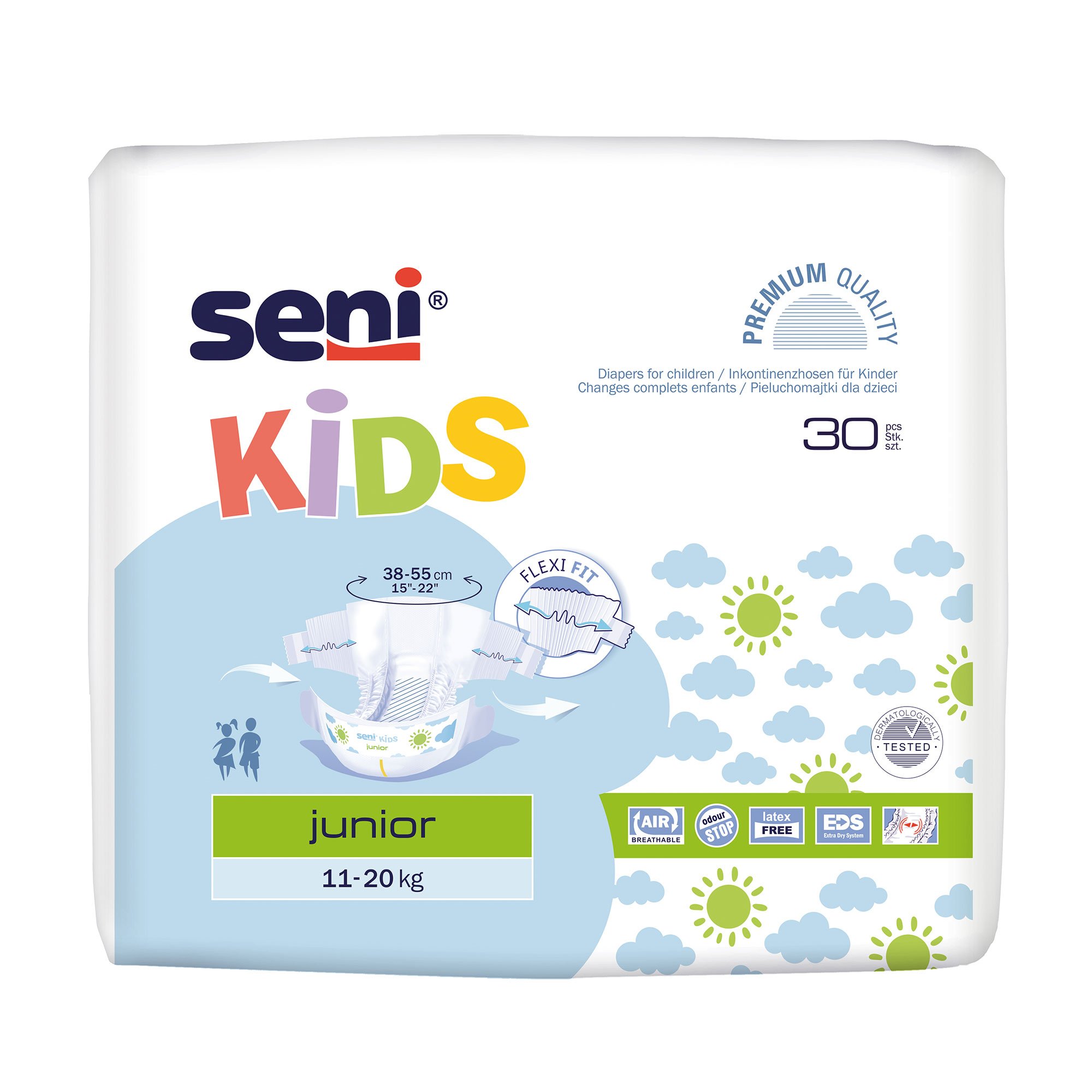 

Підгузки Seni Kids Junior (11-20 кг), 30 шт