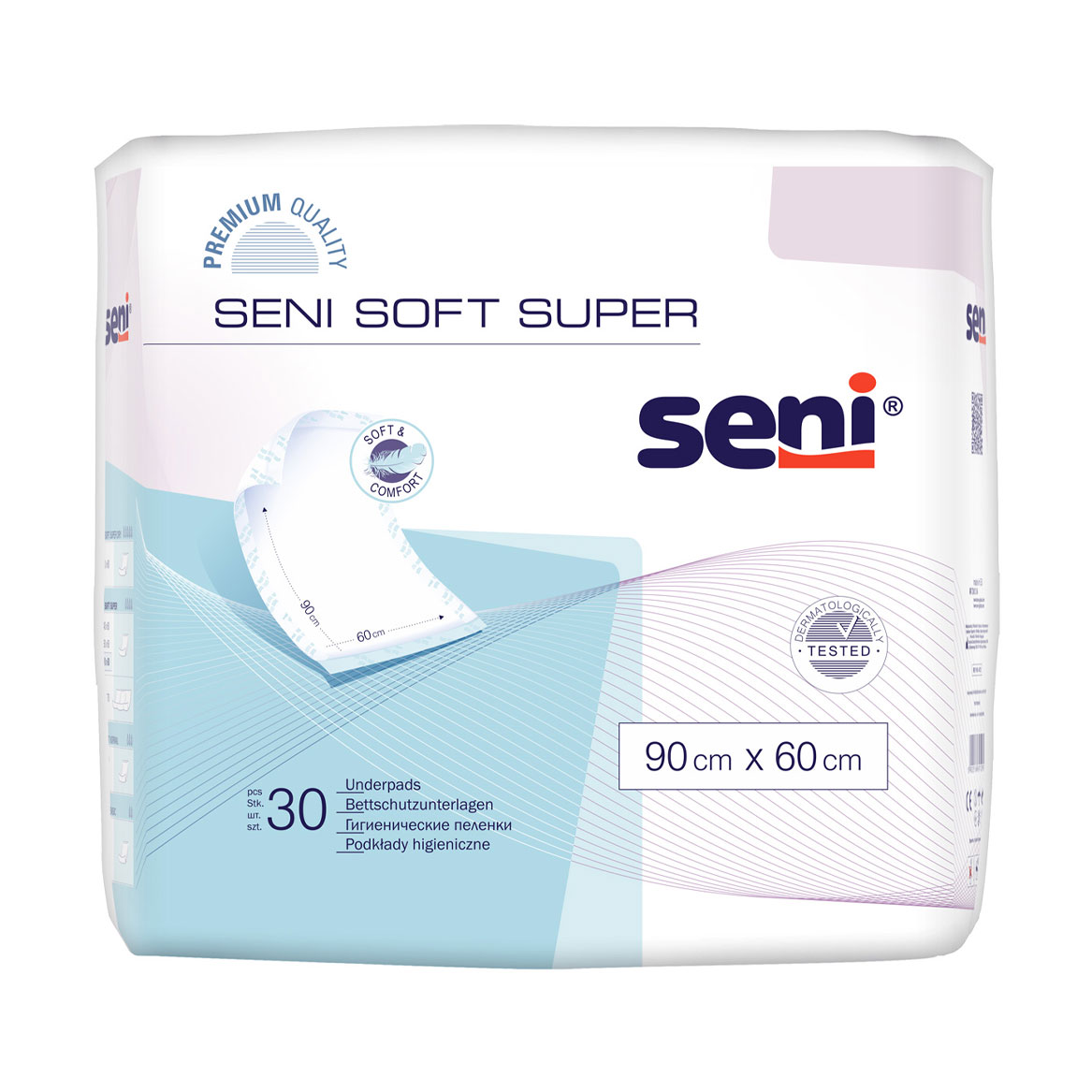 

Уцінка! Пелюшки гігієнічні Seni Soft Super 90*60 см, 30 шт