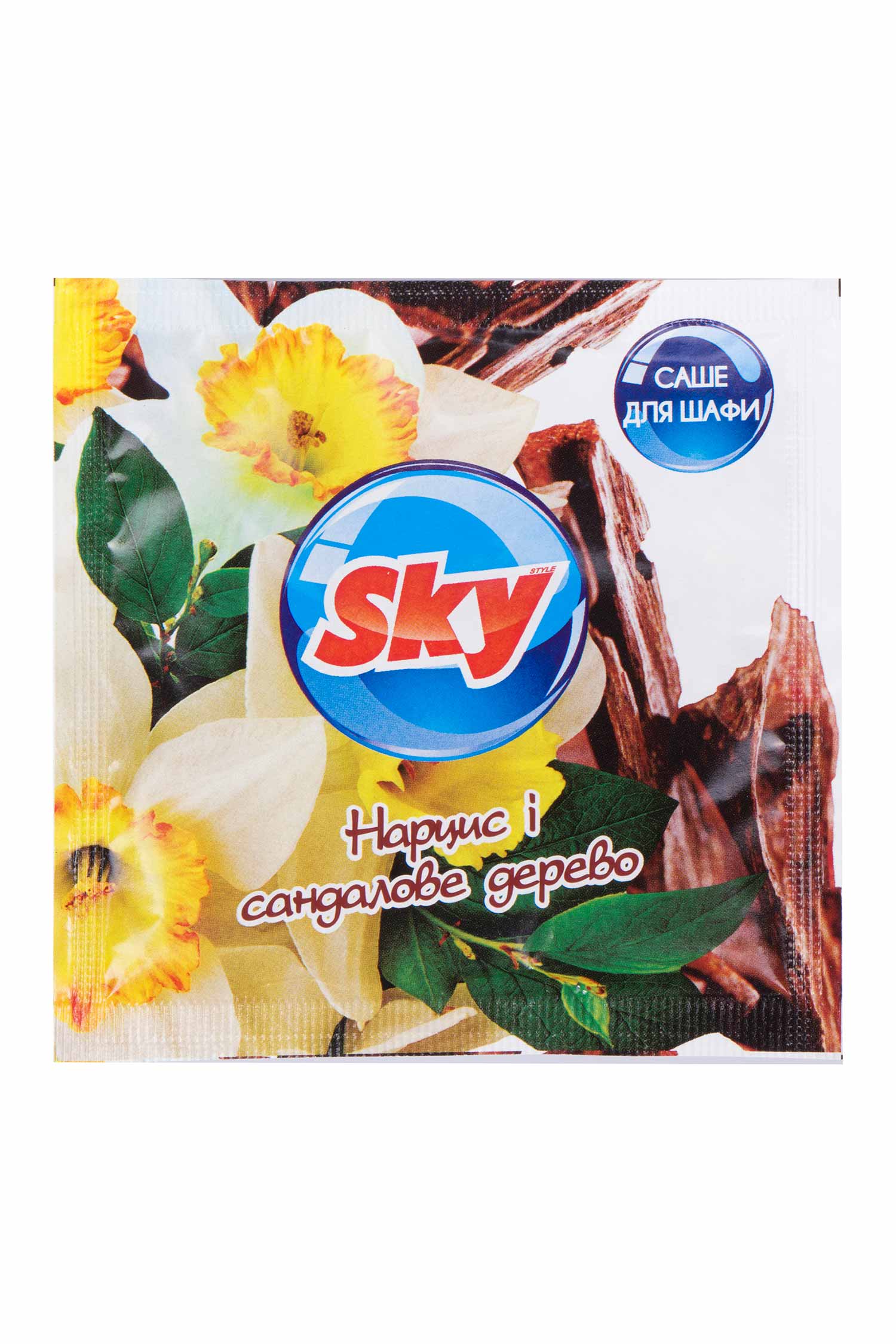 

Ароматизоване Саше Sky Style Нарцис та сандалове дерево, 7г