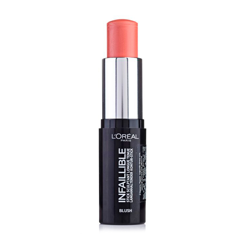 

Румяна для обличчя L’Oreal Paris Infaillible Blush Shaping Stick кремовые тон 002 Nude In Rose, 9г