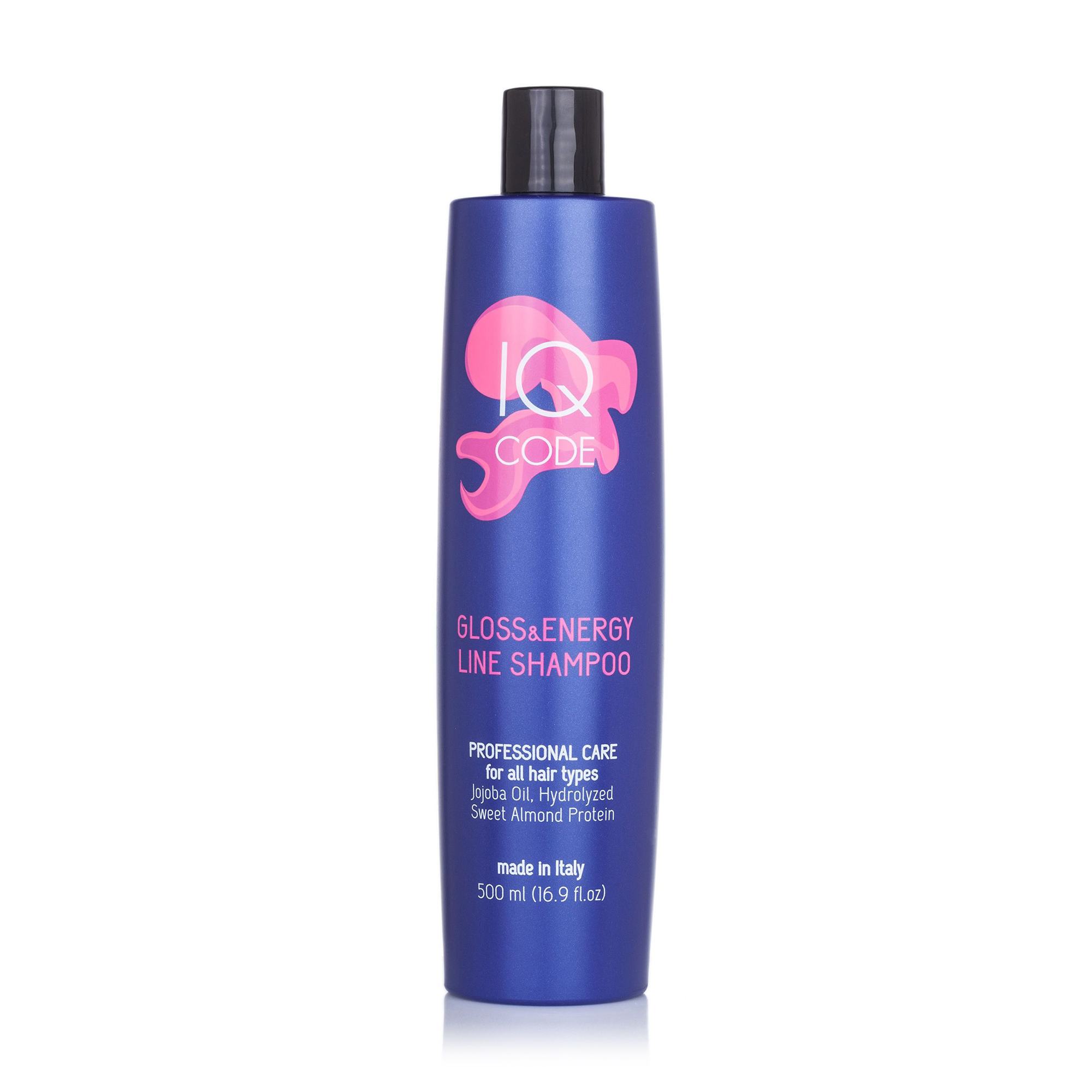 

Уцінка! Шампунь для волосся IQ code Gloss & Energy Line Shampoo блиск та сила, 500 мл