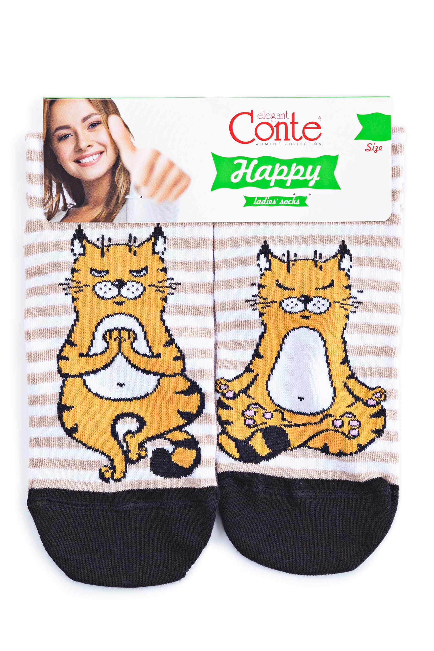 

Шкарпетки жіночі Conte Elegant HAPPY 17С-21СП 17 125 джинс р.23