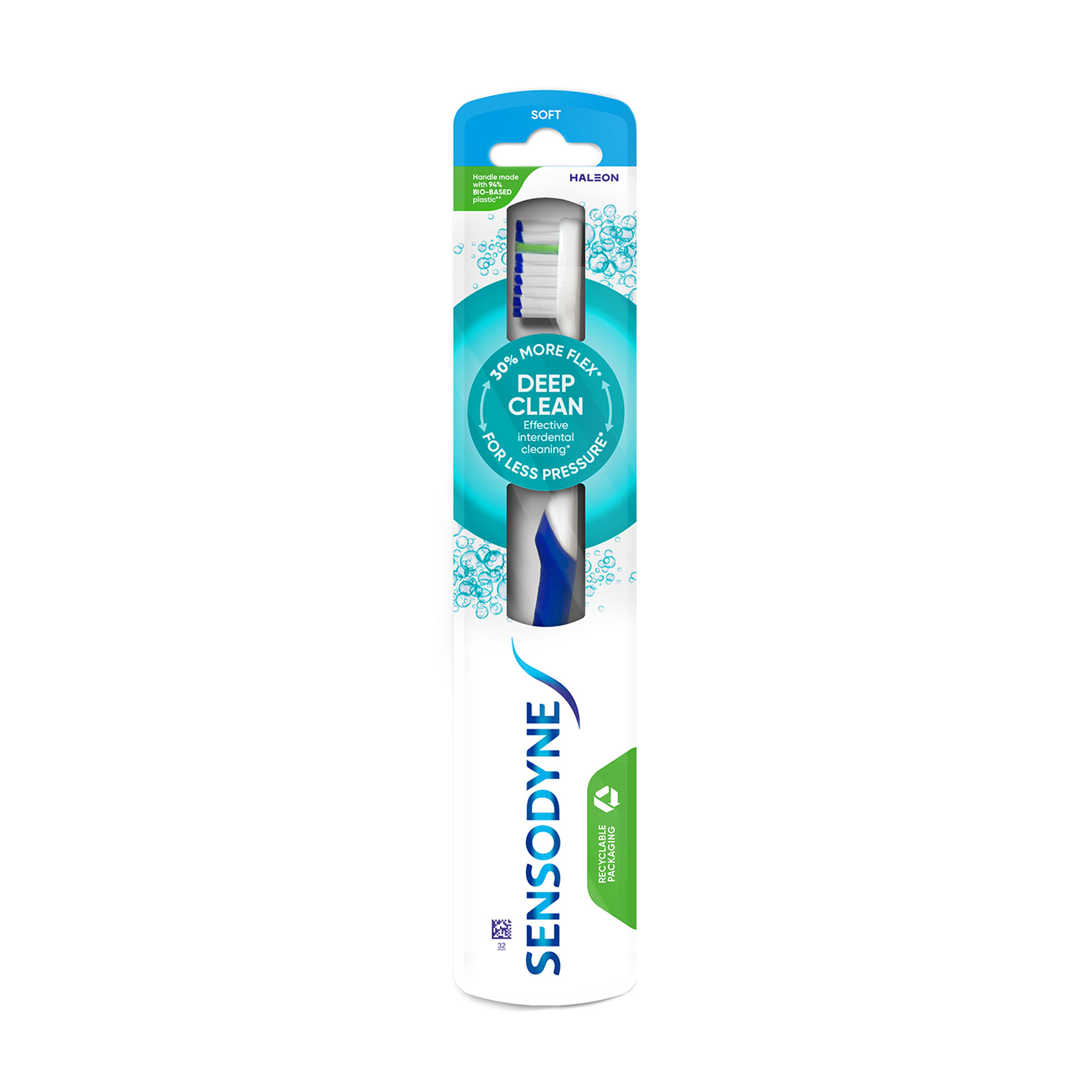 

Зубна щітка Sensodyne Глибоке очищення, м'яка, 1 шт