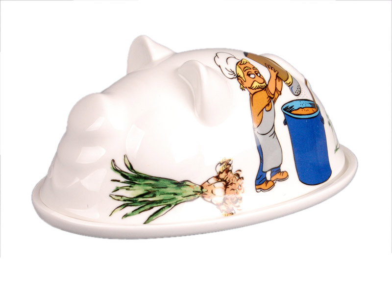 

Блюдо з кришкою Lefard Сало, 8*19*12,263-591