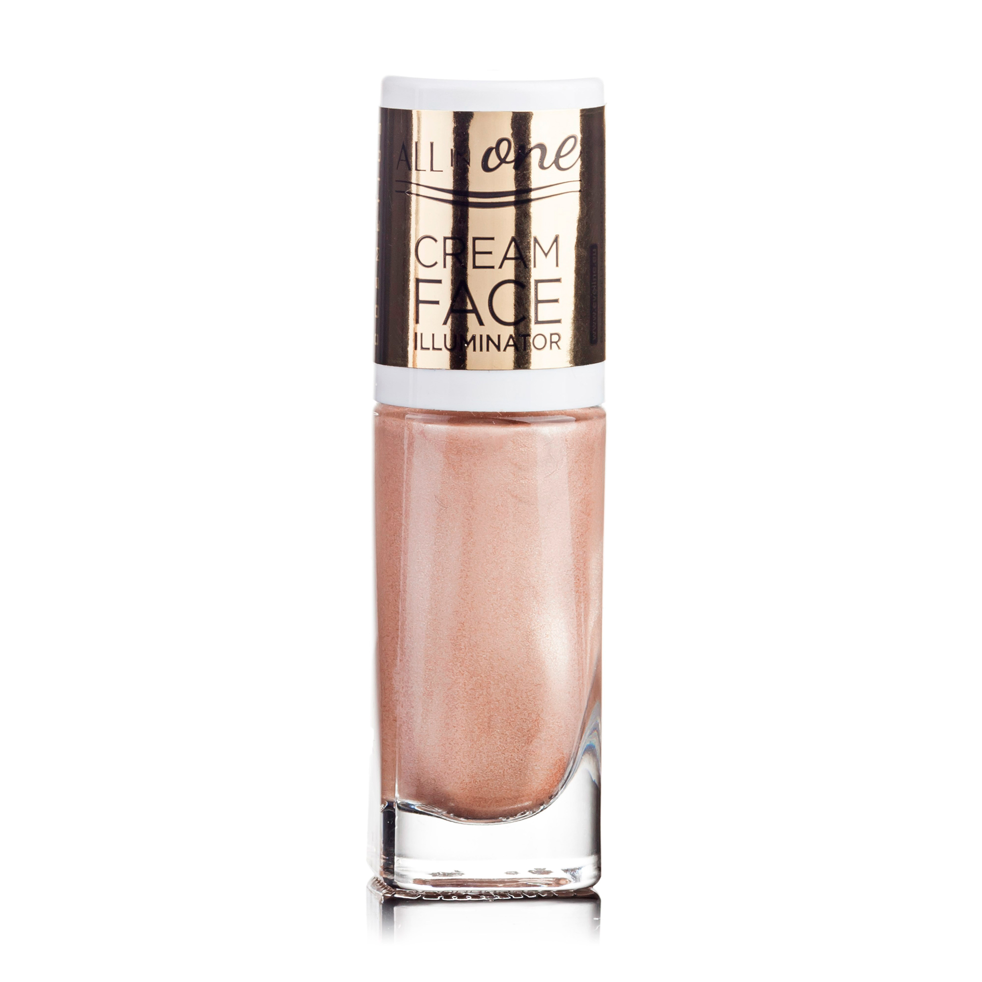 

Хайлайтер кремовий Eveline All In One Cream Face Illuminator тон 02 Gold, 8мл