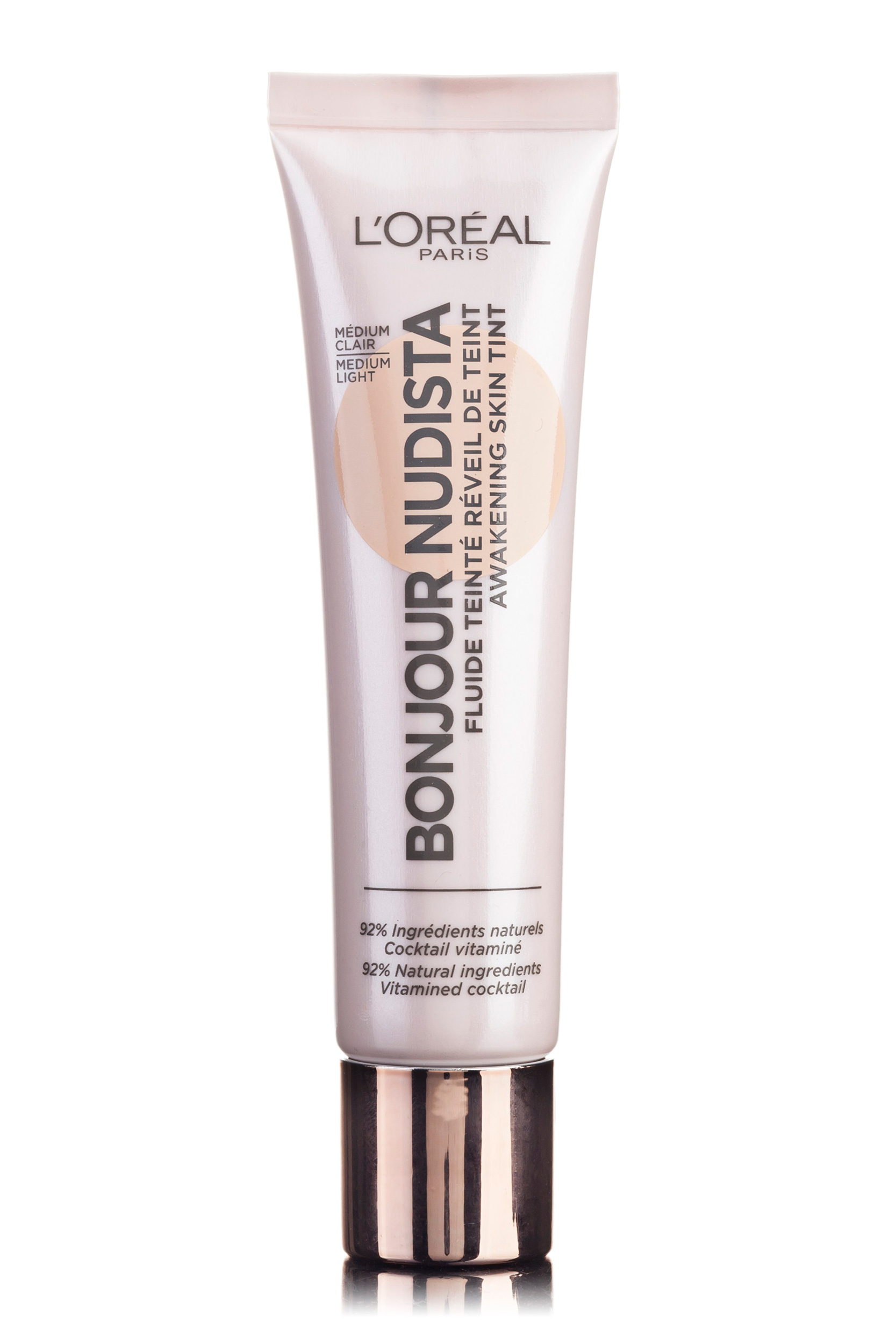 

BB-крем для обличчя L’Oreal Paris Bonjour Nudista BB Cream зволожуючий тон 02 Medium Light, 30мл