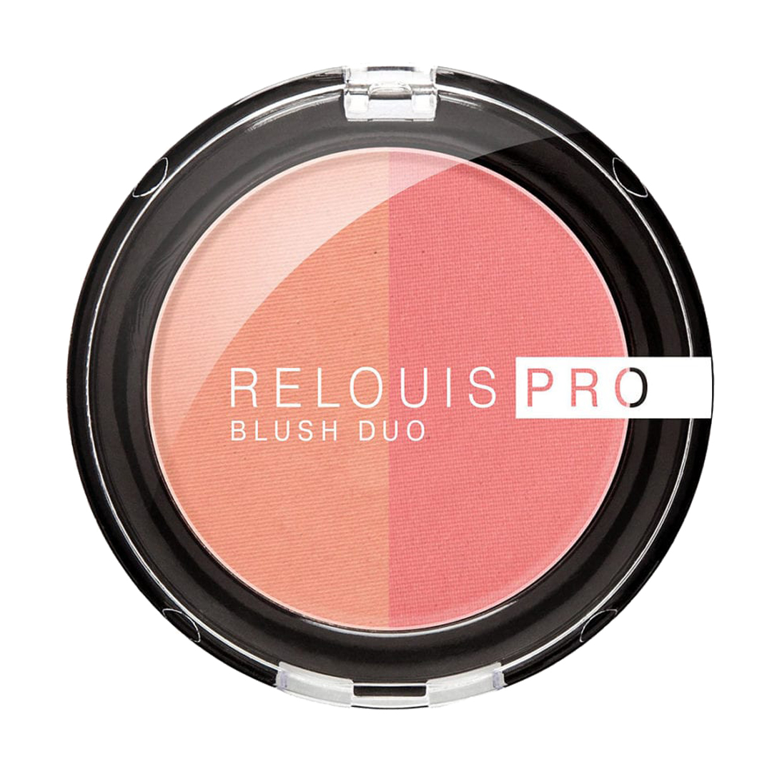 

Рум'яна комапактні Relouis Pro Blush Duo 201, 6 г