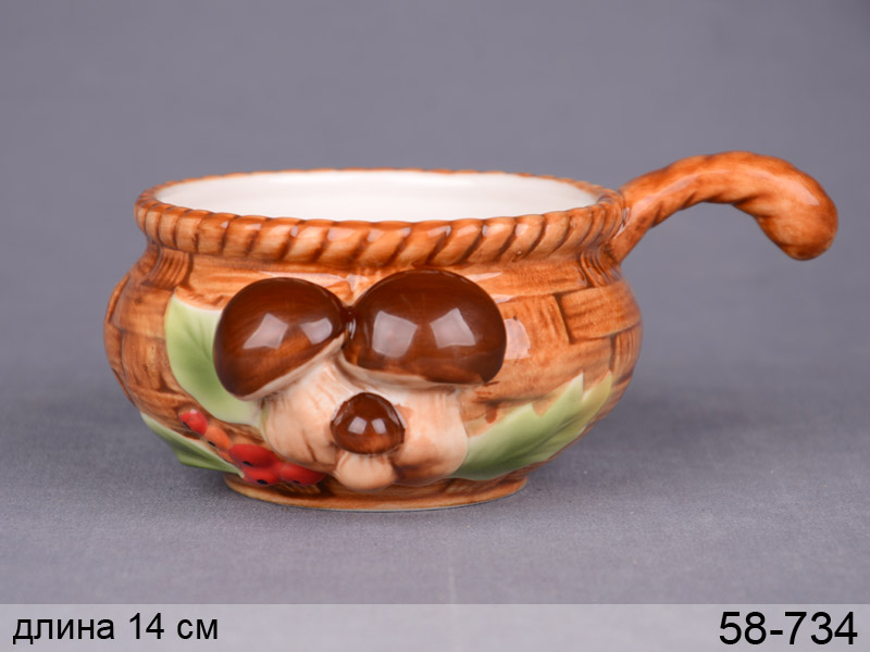 

Кокотниця Lefard Грибна галявина, 14*6см,58-734
