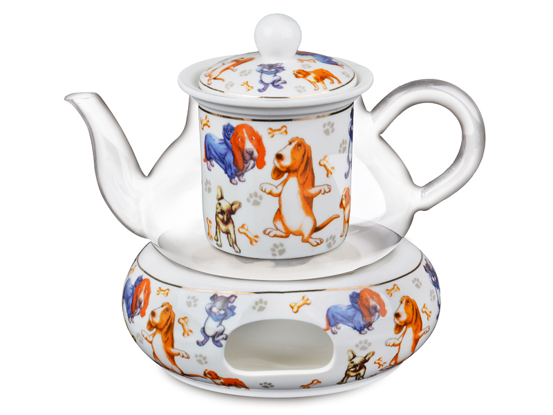 

Чайник заварювальний на підставці Lefard Улюбленці, 400мл,924-165