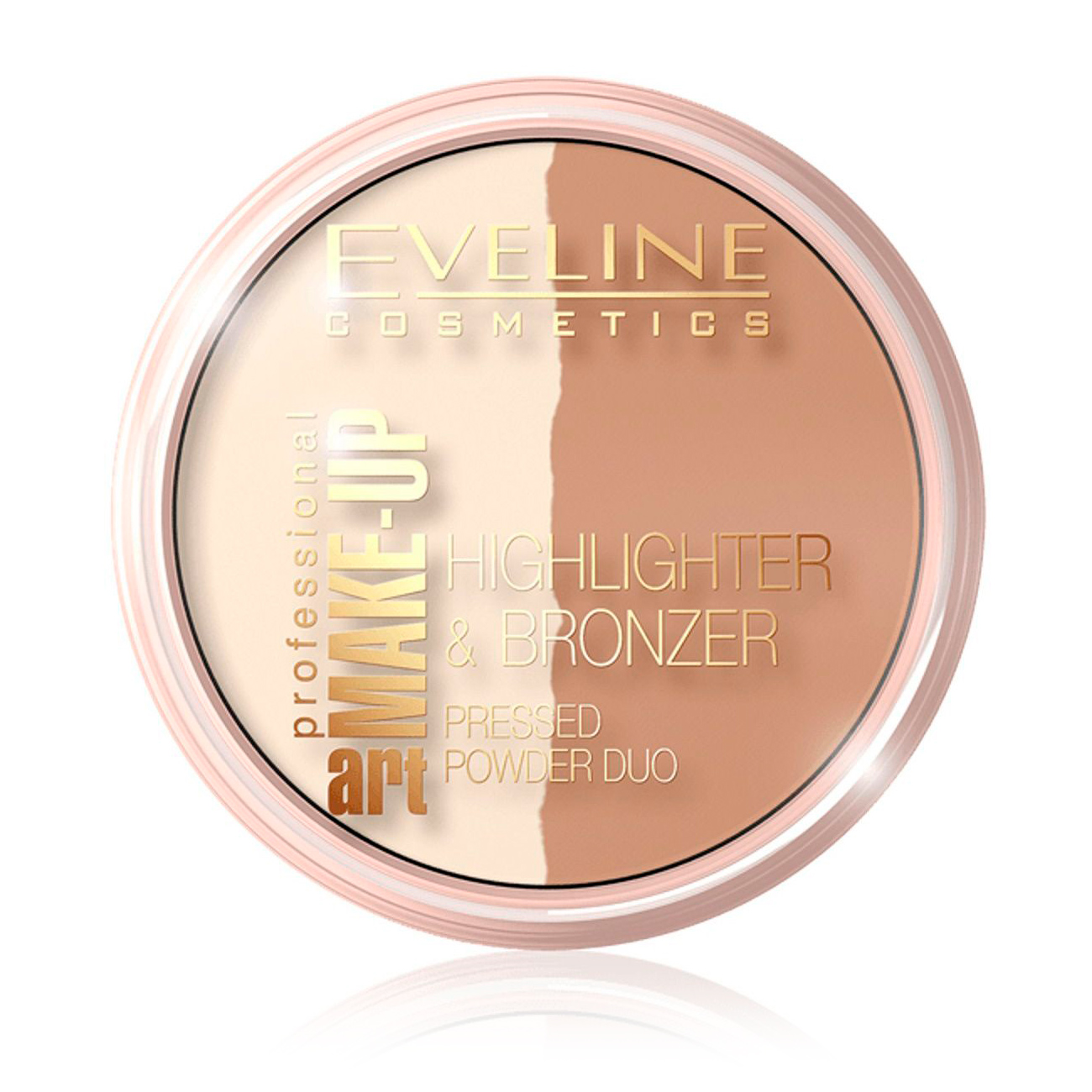 

Бронзуюче-розсвітлююча пудра Eveline Art Professional Make-Up тон 57 Glam Dark, 12г