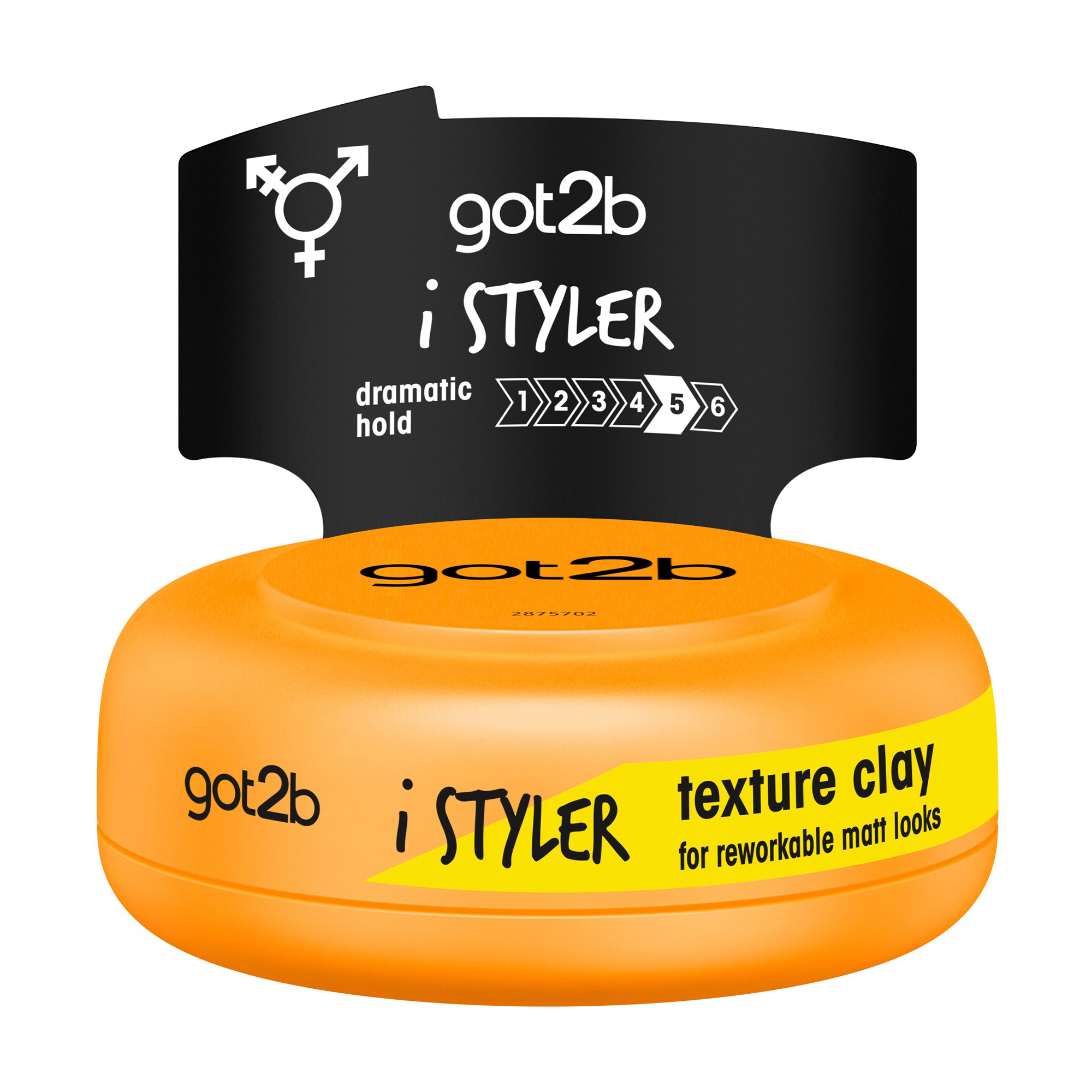 

Текстурувальна глина для волосся got2b iStylers Texture Clay, фіксація 5, 75 мл