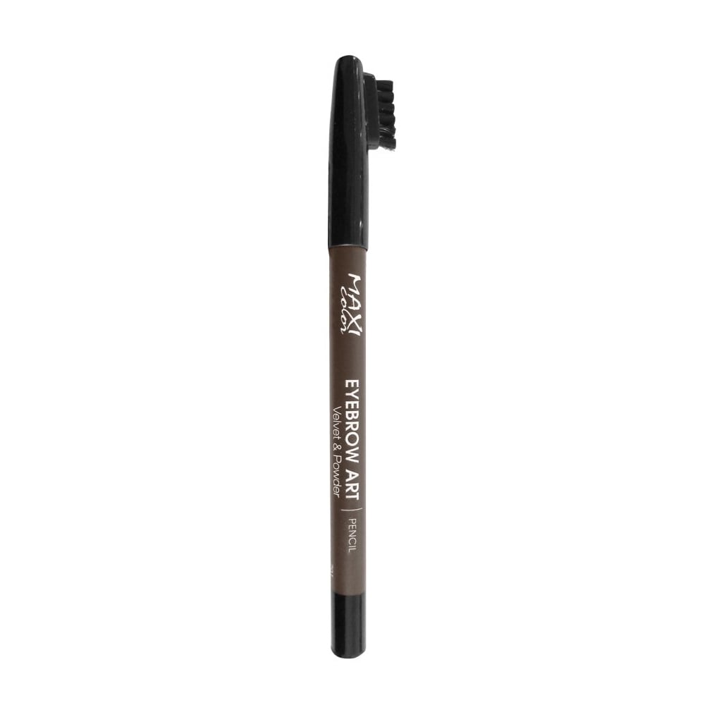 

Олівець для брів Maxi Color Eyebrow Art Pencil 01 Blond, з щіточкою, 1 г