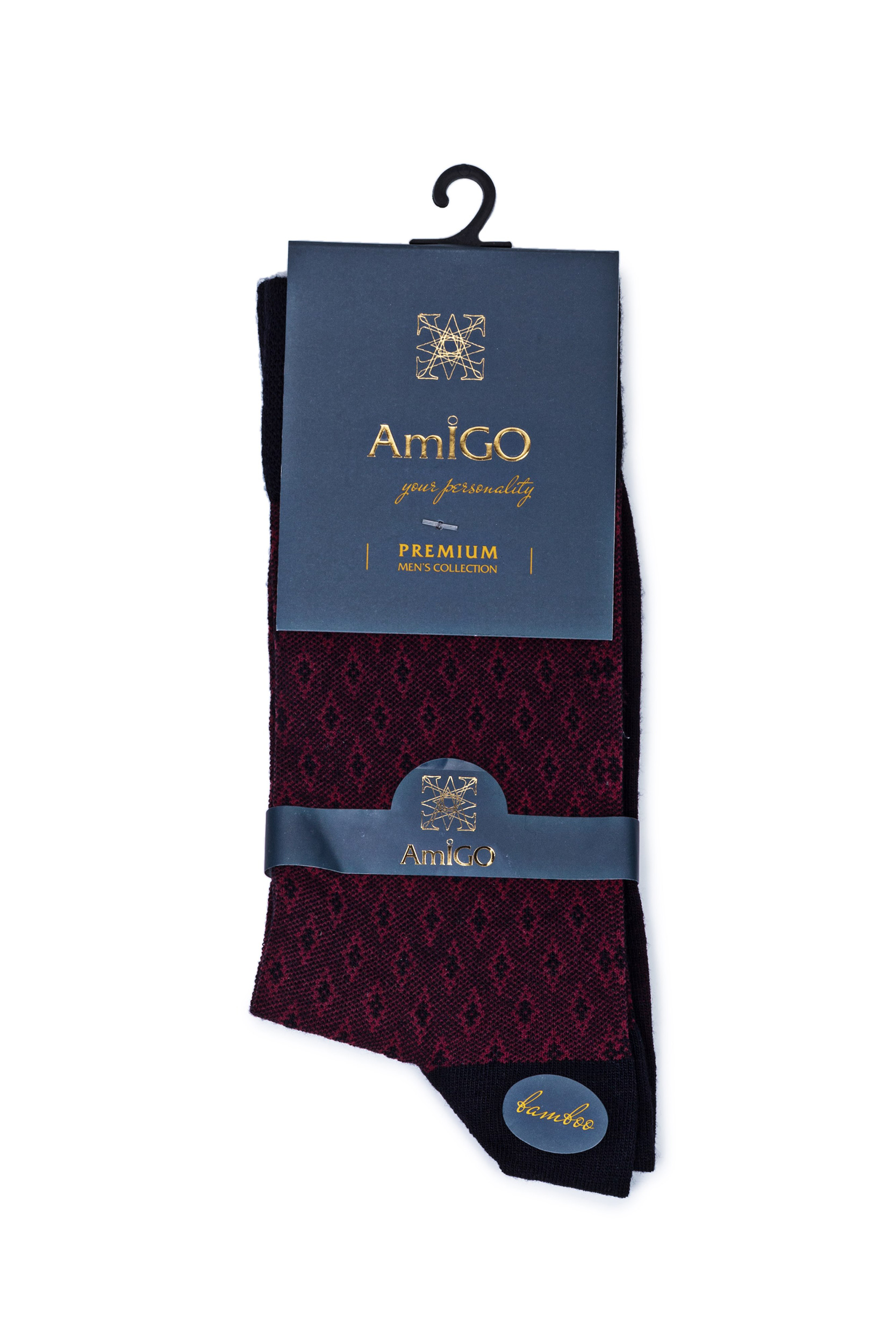 

Шкарпетки чоловiчі Аміго класичні 6212 коричневий р.29