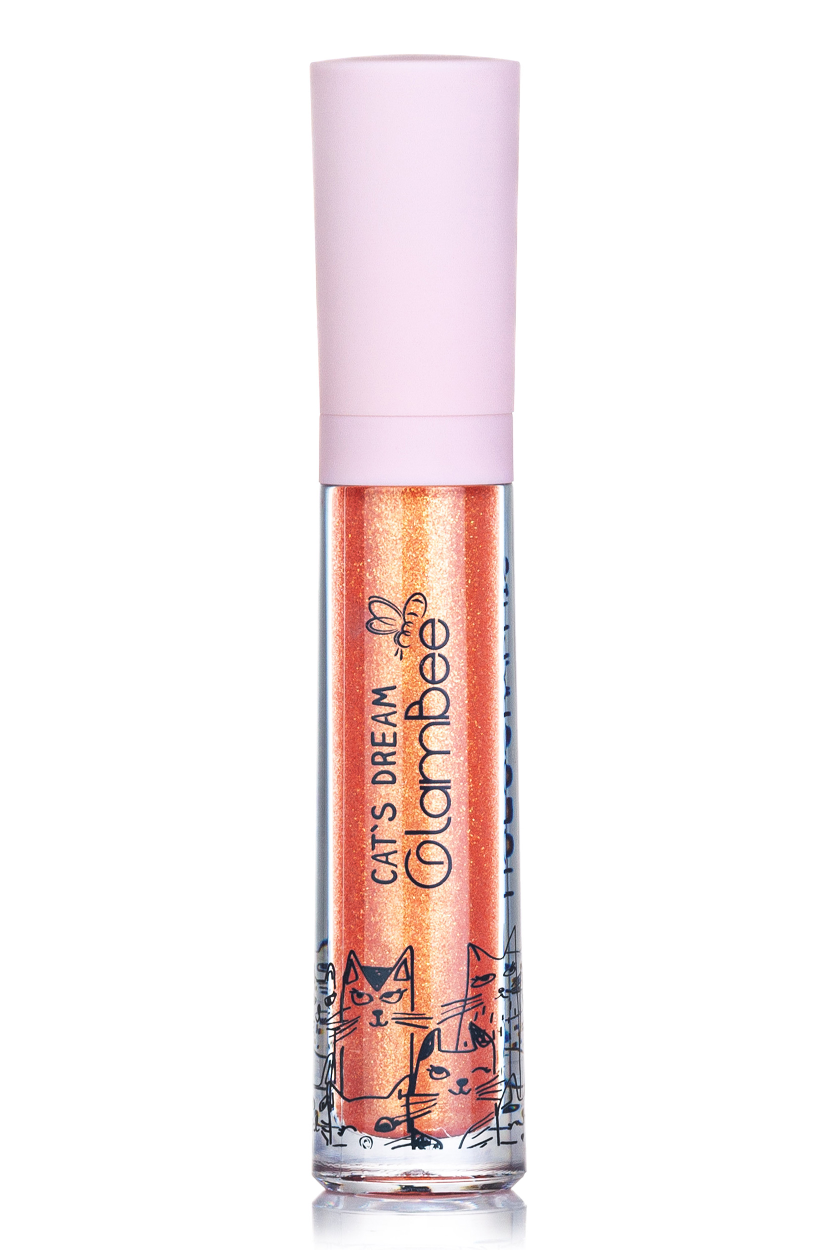 

Блиск для губ GlamBee Cat`s Dream Holographic тон 02, 4г