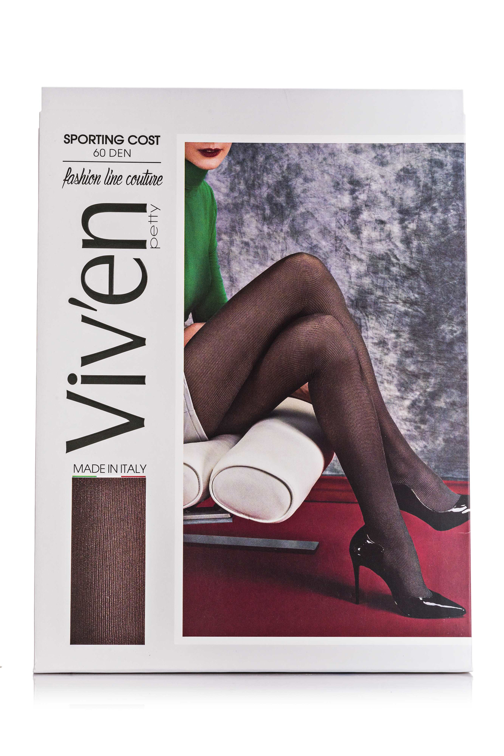 

Колготи жіночі TM Viv’en petty SPORTING COST 60 ден хакі р.3