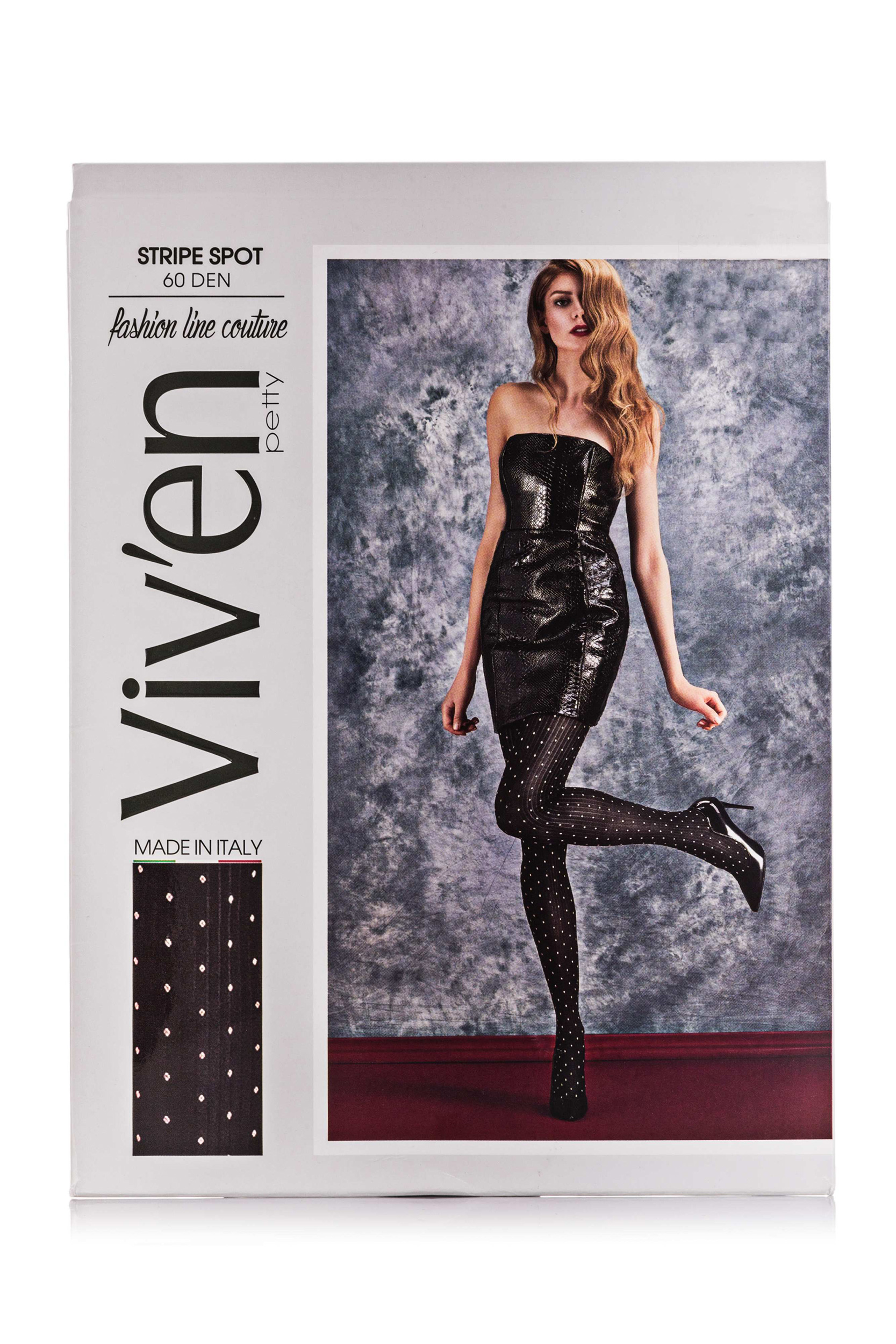 

Колготи жіночі TM Viv’en petty STRIPE SPOT 60 ден синій р.3