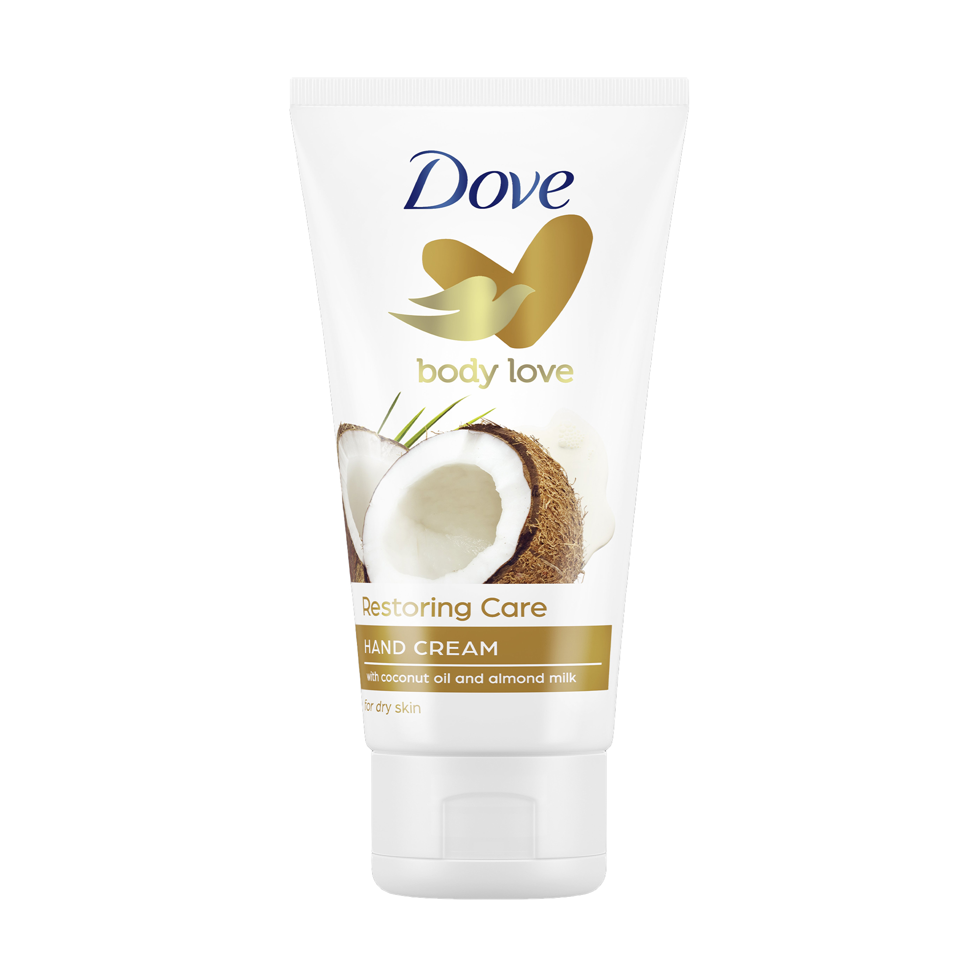 Крем для рук Dove Nourishing Secrets з кокосовою олією та мигдальним молочком, 75 мл