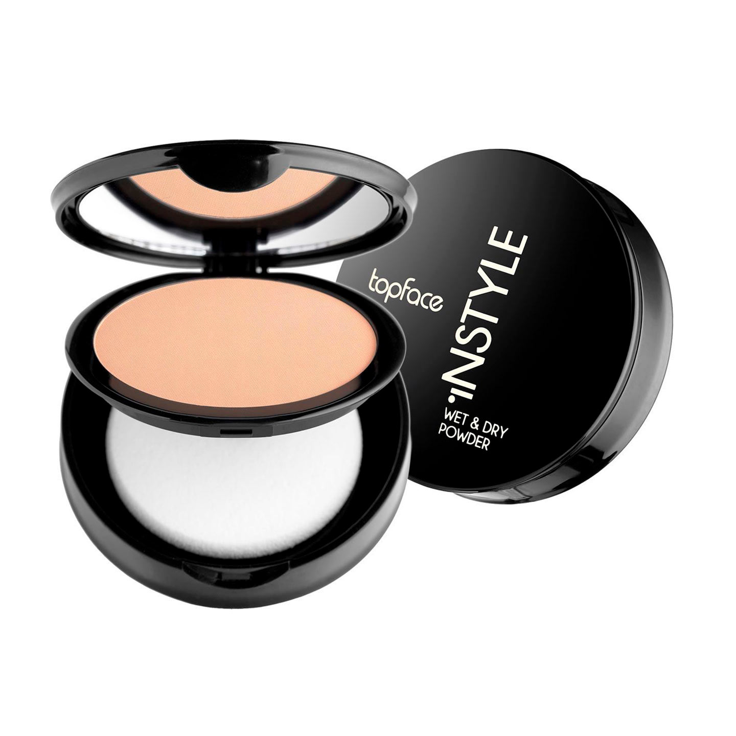 

Компактна пудра для обличчя TopFace Instyle Wet & Dry Powder, 007, 10 г