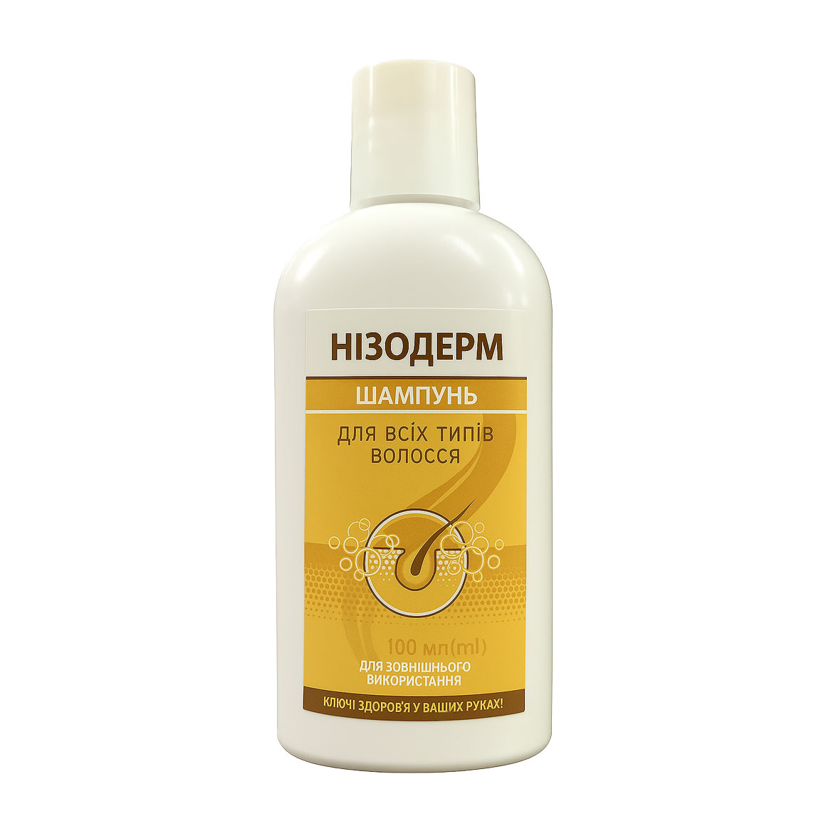 

Шампунь для волосся Ключі Здоров'я Нізодерм, 100 мл