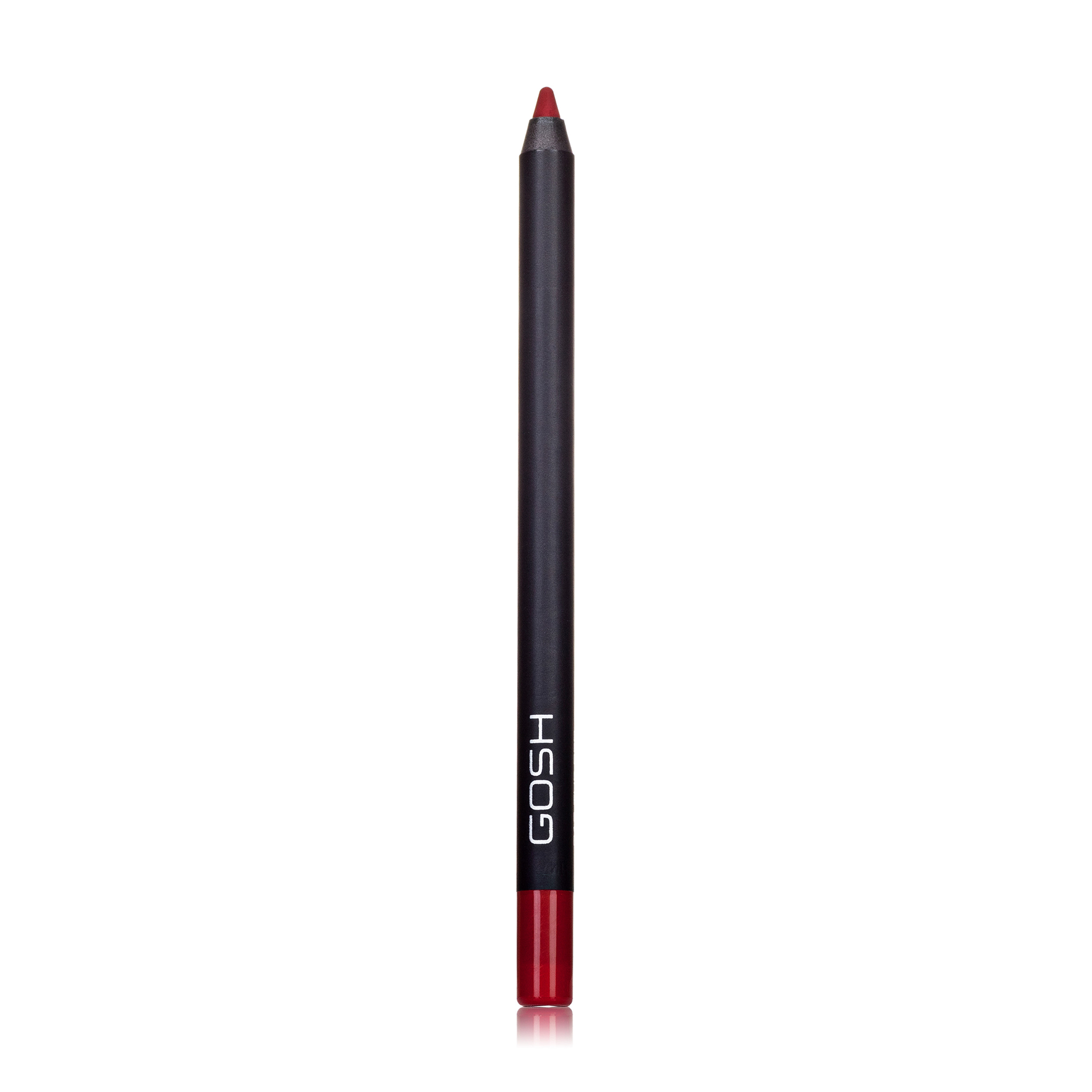 

Уцінка! Водостійкий олівець для губ GOSH Velvet Touch Waterproof Lipliner 016 The Red, 1.2 г