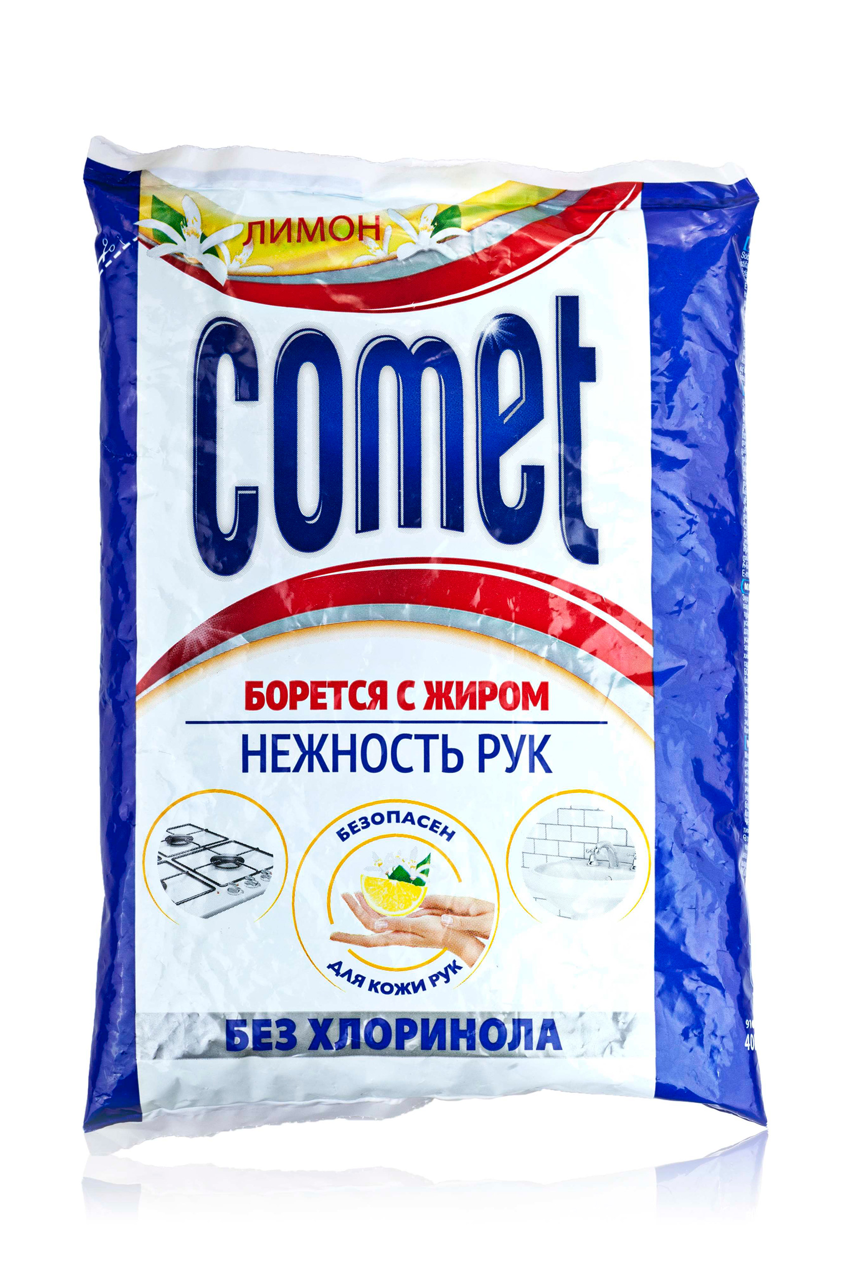 

Порошок чистячий Comet Лимон без хлорінолу , 350г