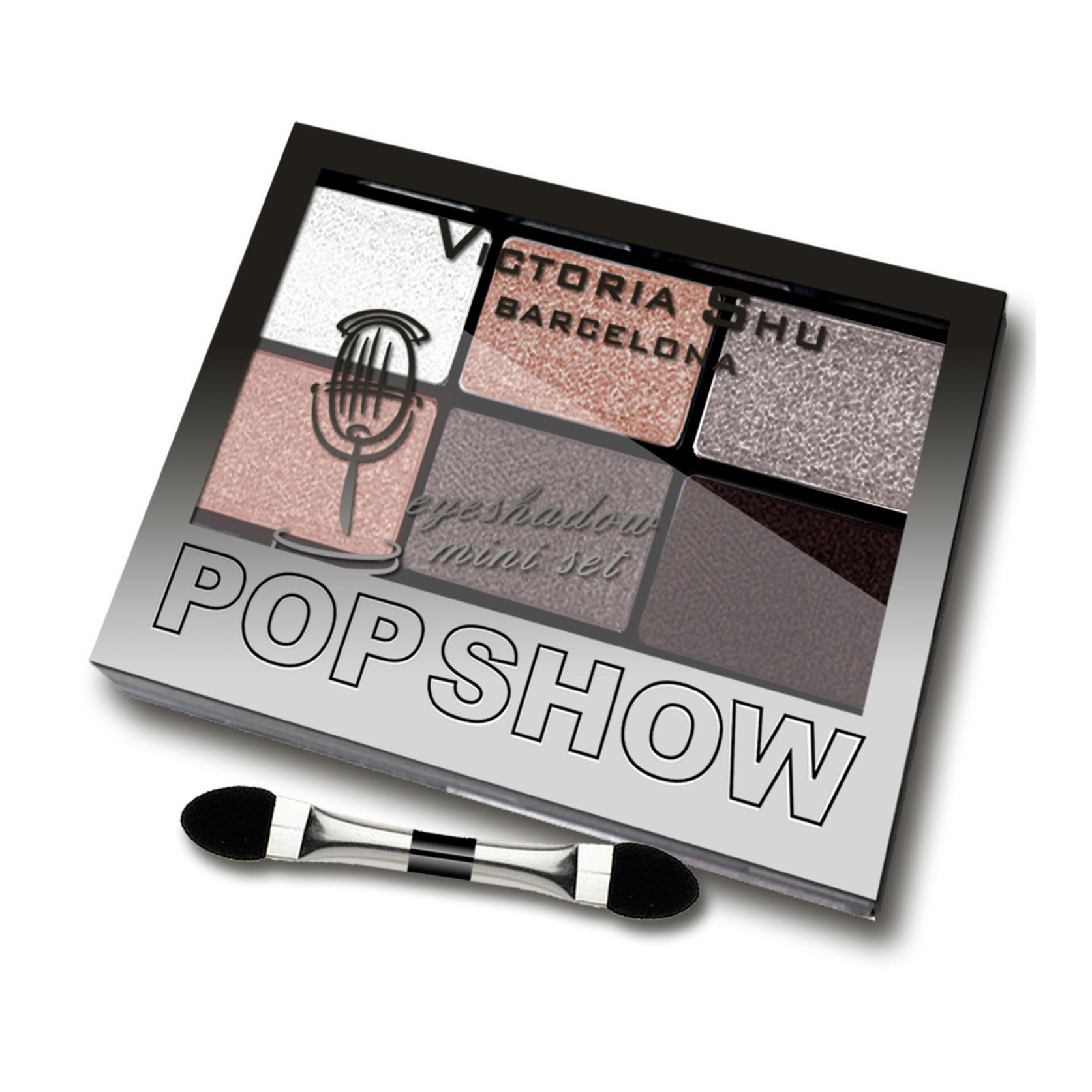 

Набір тіней для повік Victoria Shu Pop Show Eyeshadow Mini Set 468, 2.4 г
