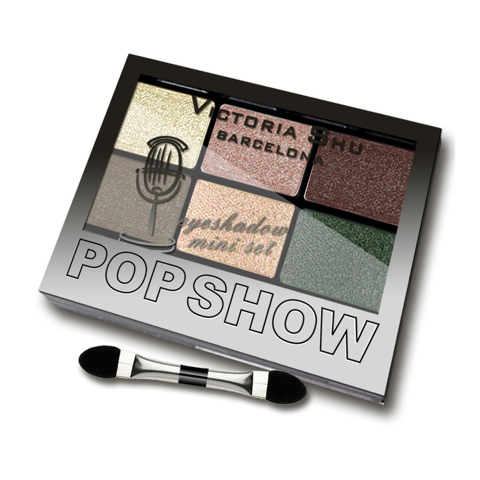 

Набір тіней для повік Victoria Shu Pop Show Eyeshadow Mini Set 469, 2.4 г