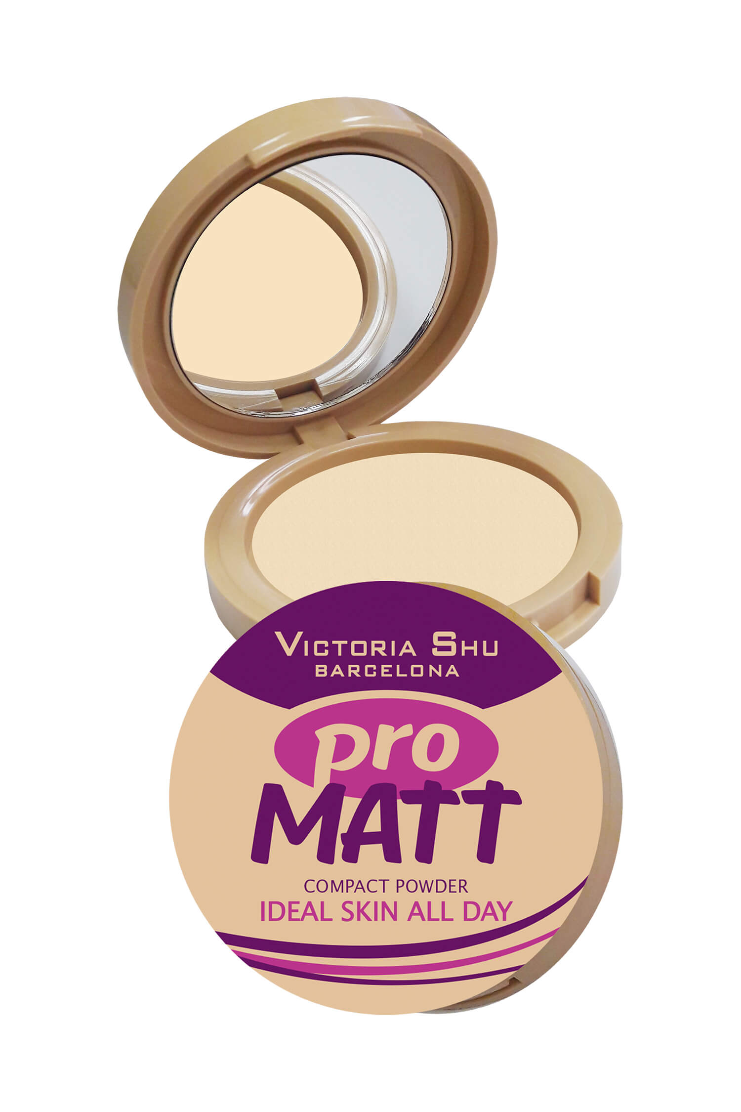 

Пудра компактна Victoria Shu Pro Matt 425, 8 г