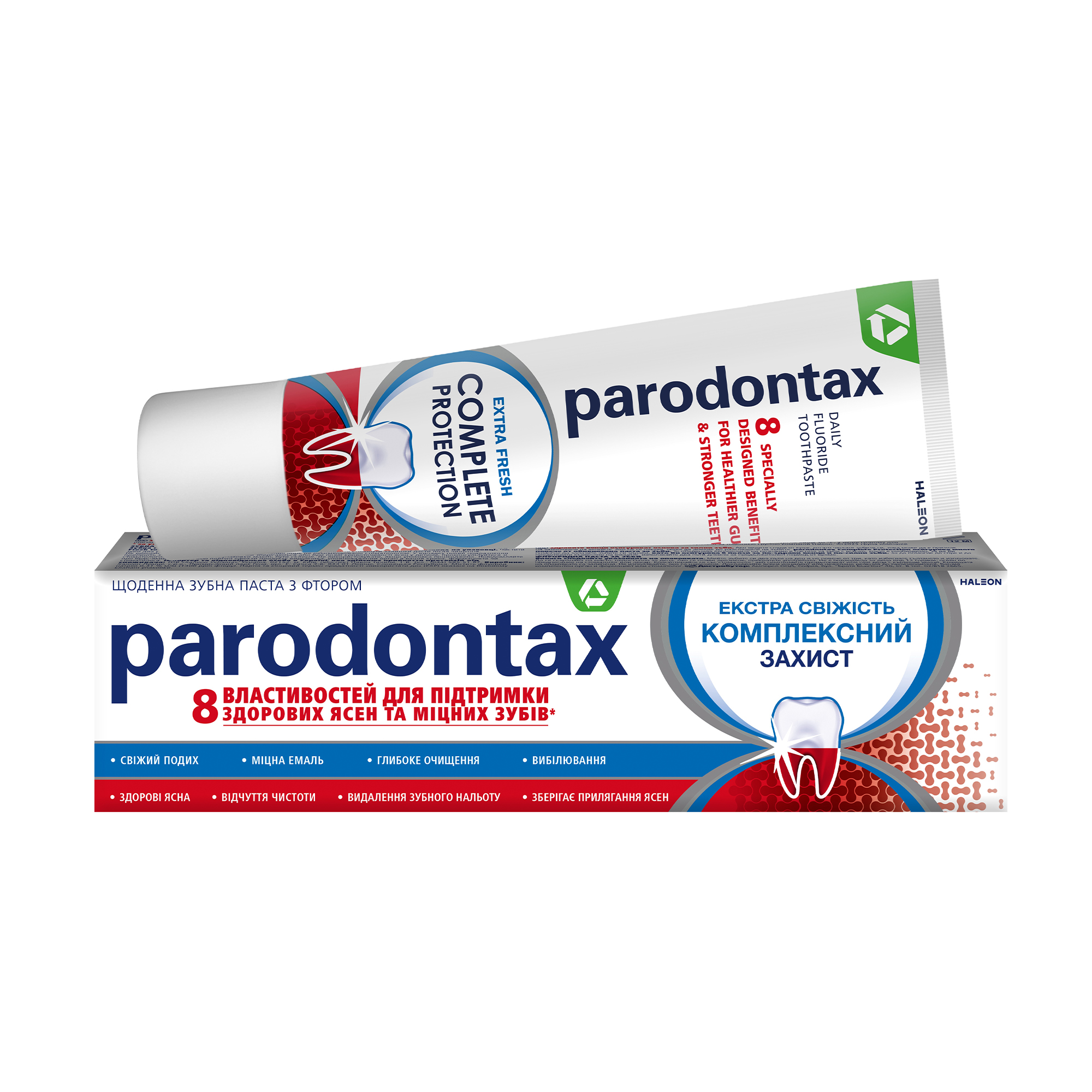 

Уцінка! Зубна паста Parodontax Екстра свіжість, Комплексний захист, 75 мл