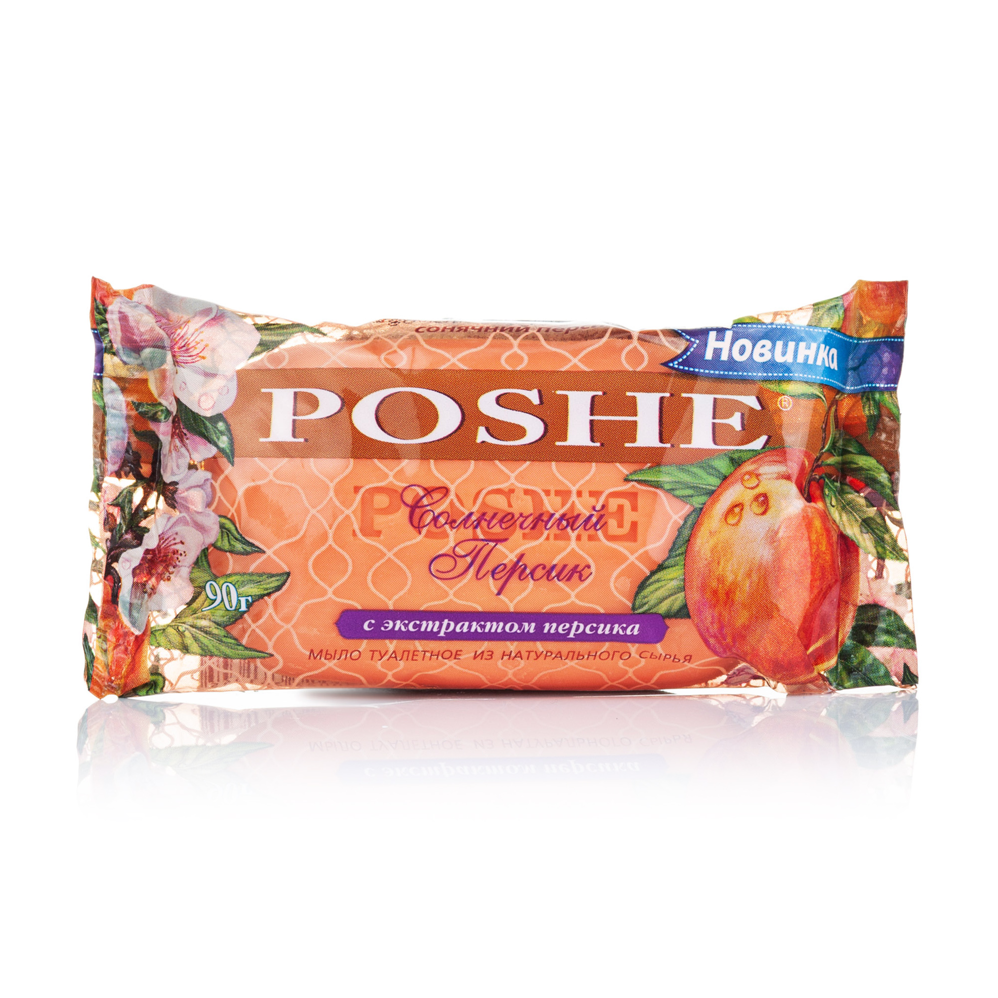 

Мило тверде Poshe Сонячний персик, 90 г