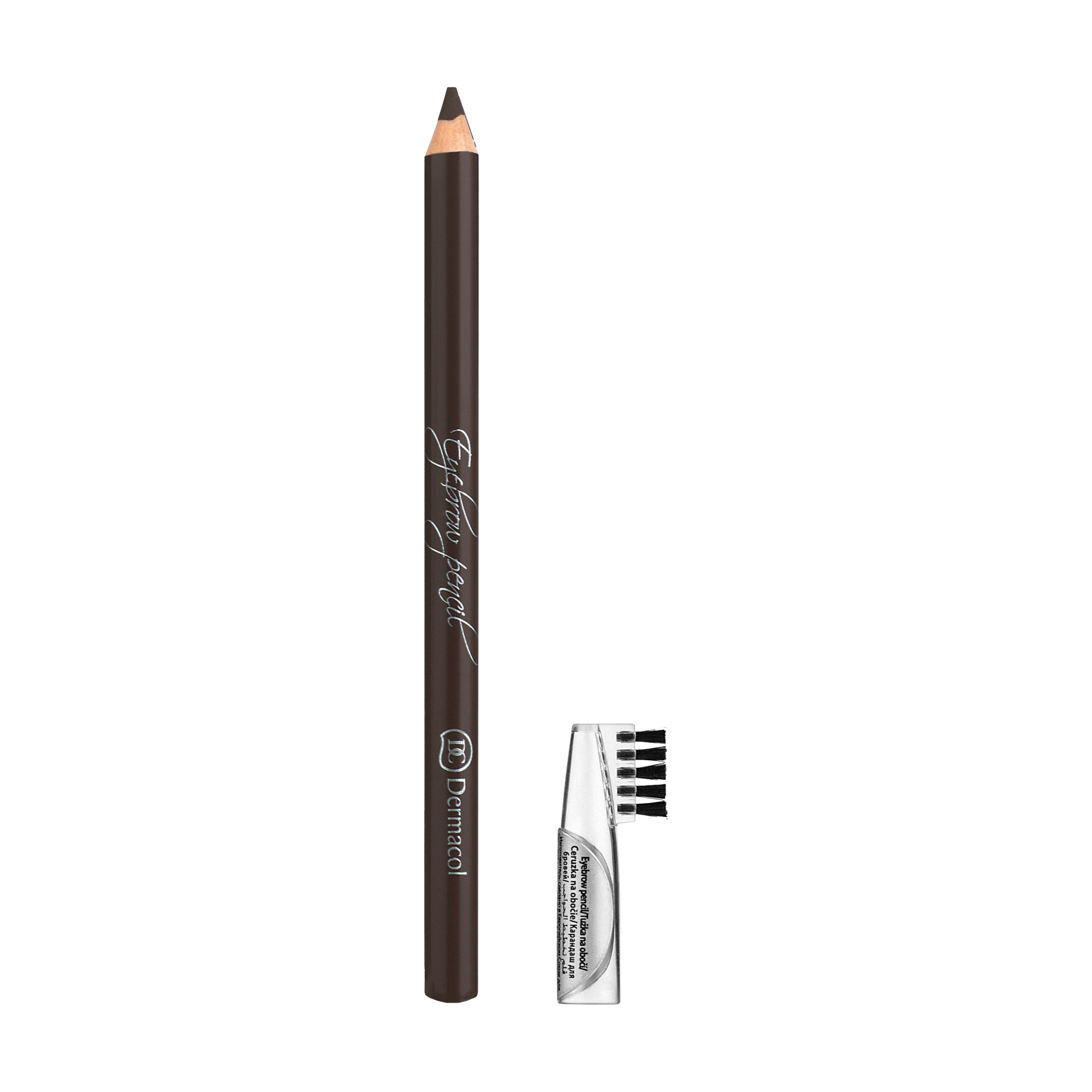 

Олівець для брів Dermacol Eyebrow Pencil зі щіточкою, 03, 1.6 г